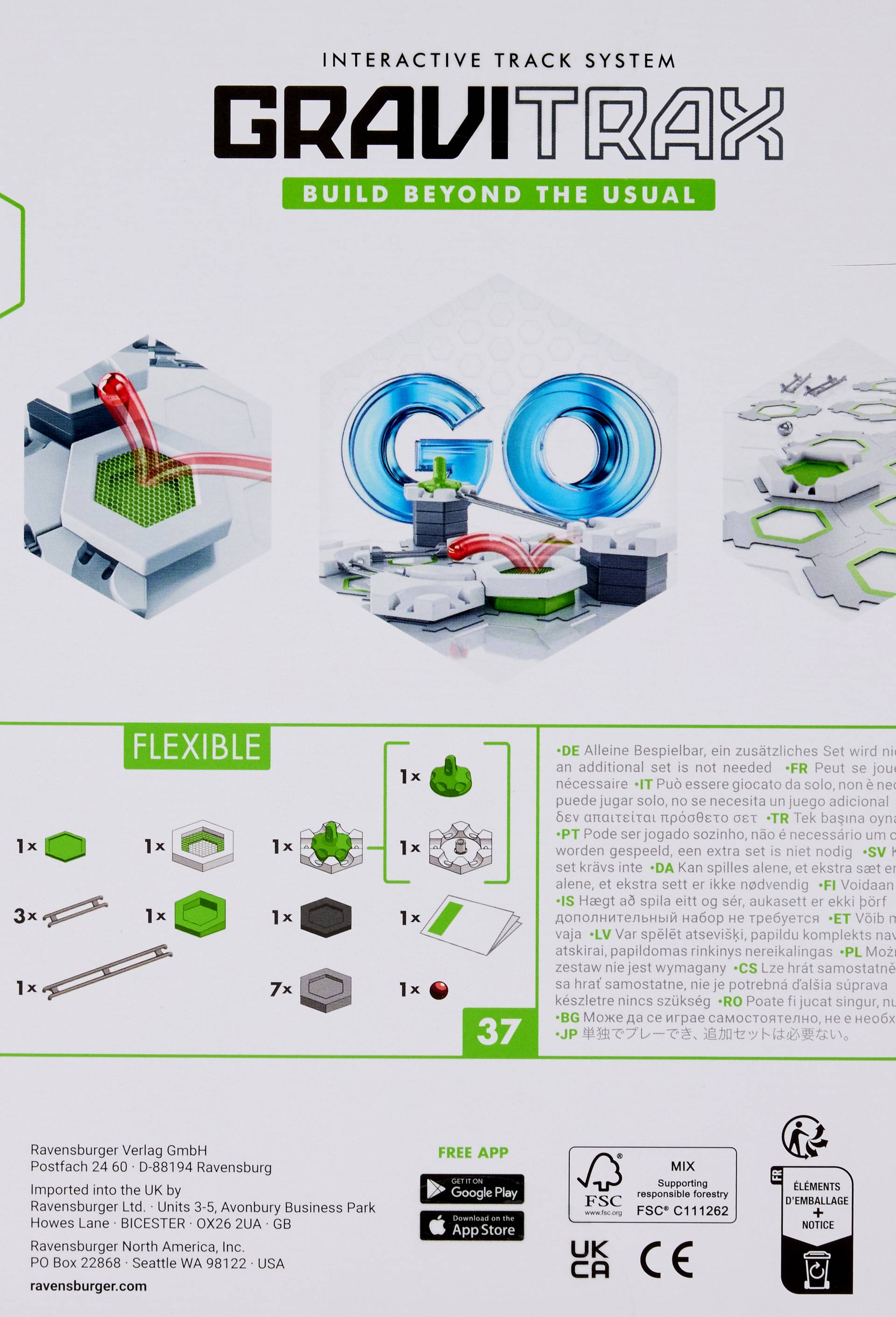 GraviTrax GO Flexible, Multicolore, large image number 1.0