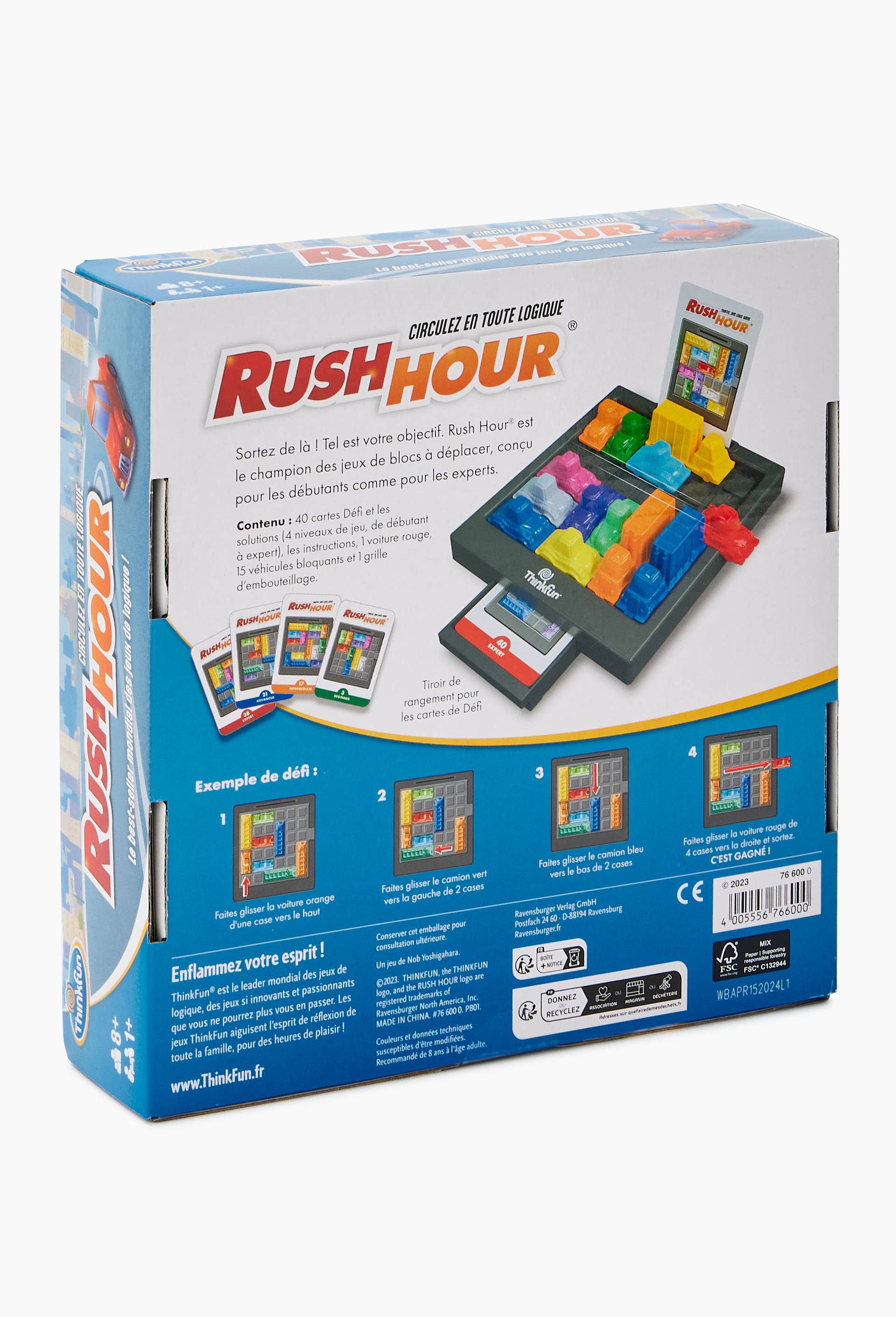 Jeu de logique - Rush Hour, Multicolore, large image number 1