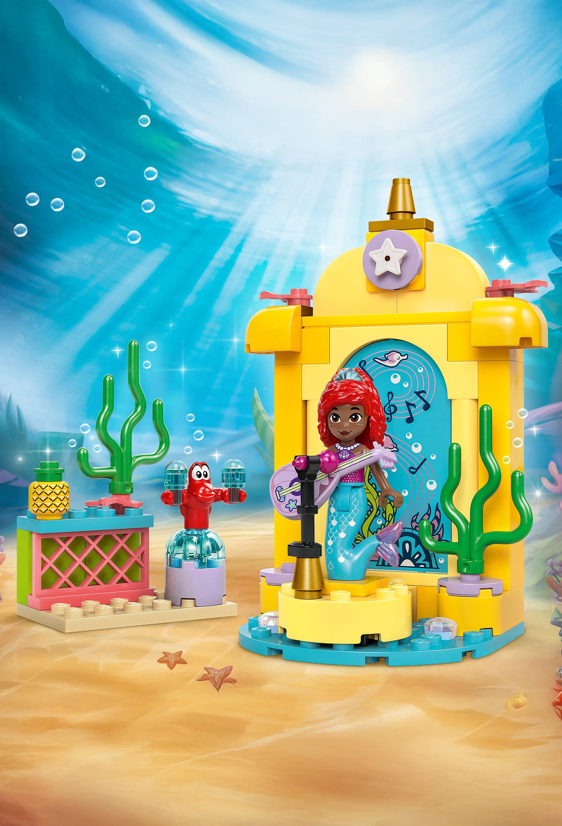 La sc&egrave;ne musicale d'Ariel LEGO&reg; Disney Princess  43235, Multicolore, large image number 3