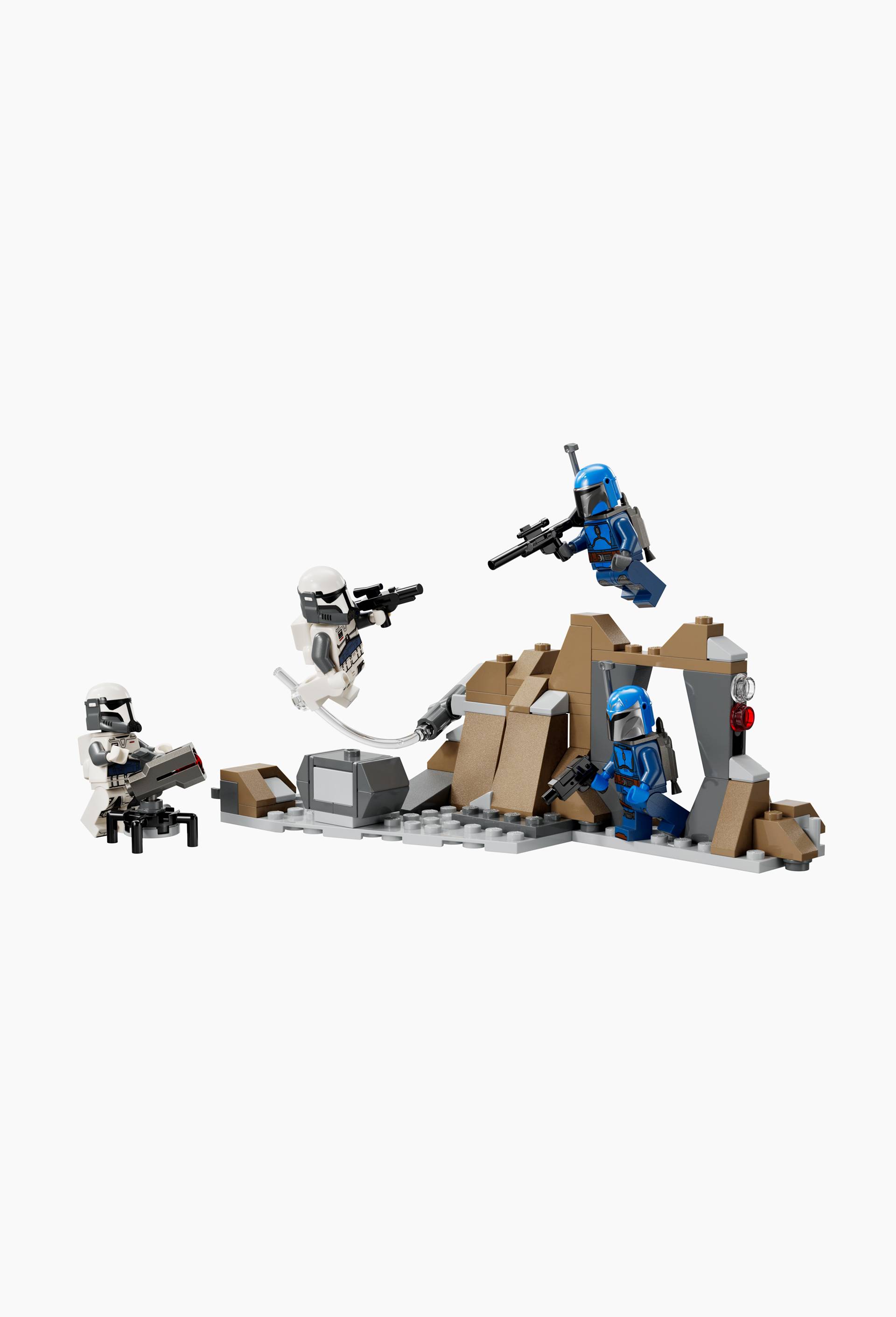 Pack de combat de l'embuscade sur Mandalore  LEGO&reg; Star Wars  75373, Multicolore, large image number 0