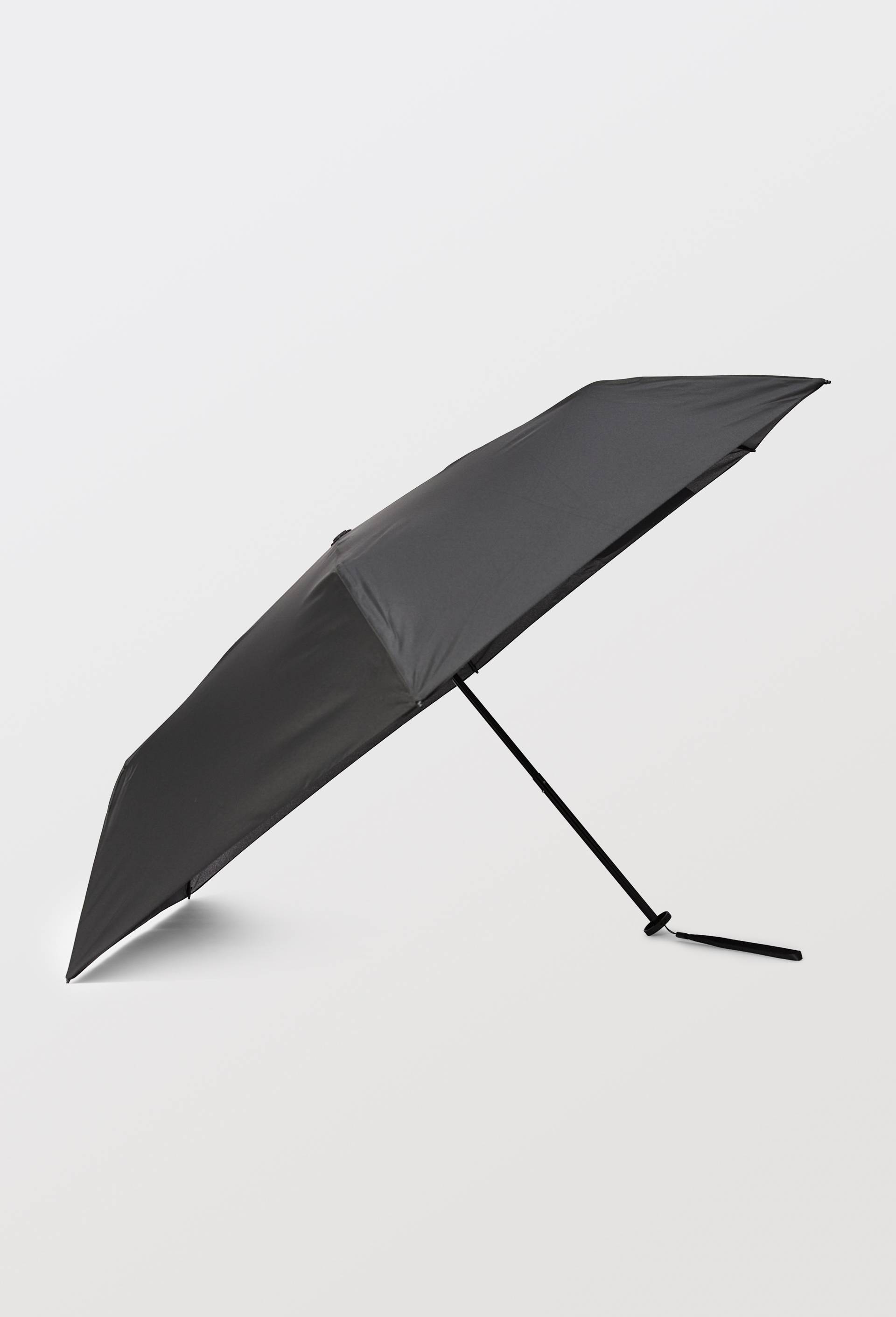 Parapluie manuel ultra L&eacute;ger mini format uni, Noir, large image number 1