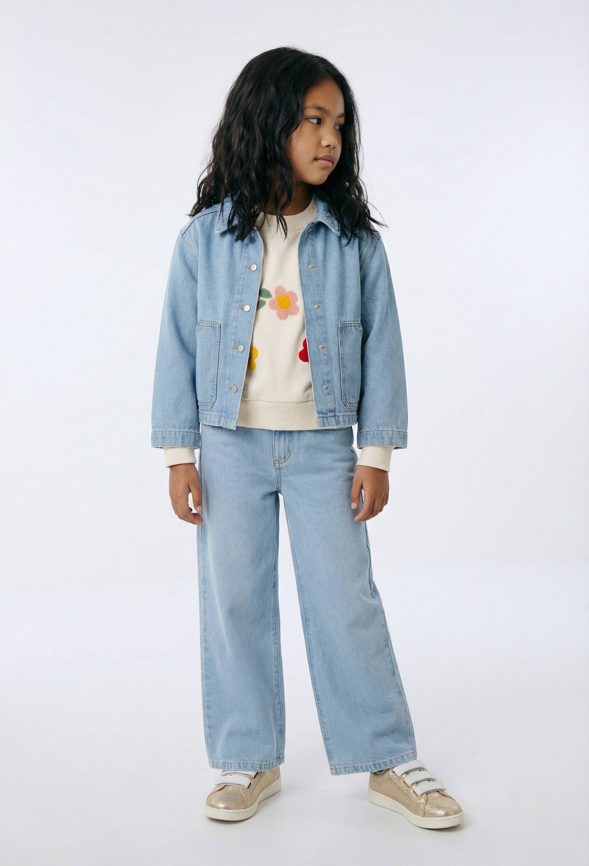 Jean large, Bleu, large image number 0