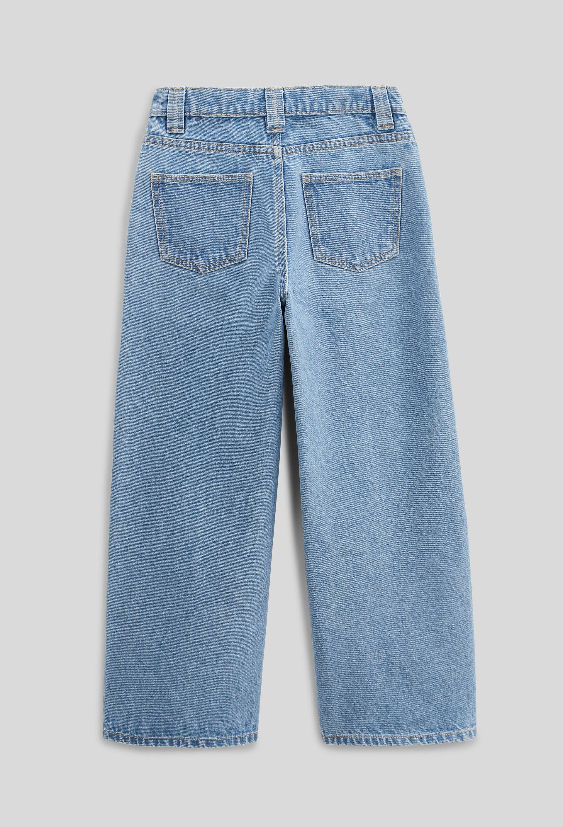 Jean large avec poches, Bleu, large image number 1