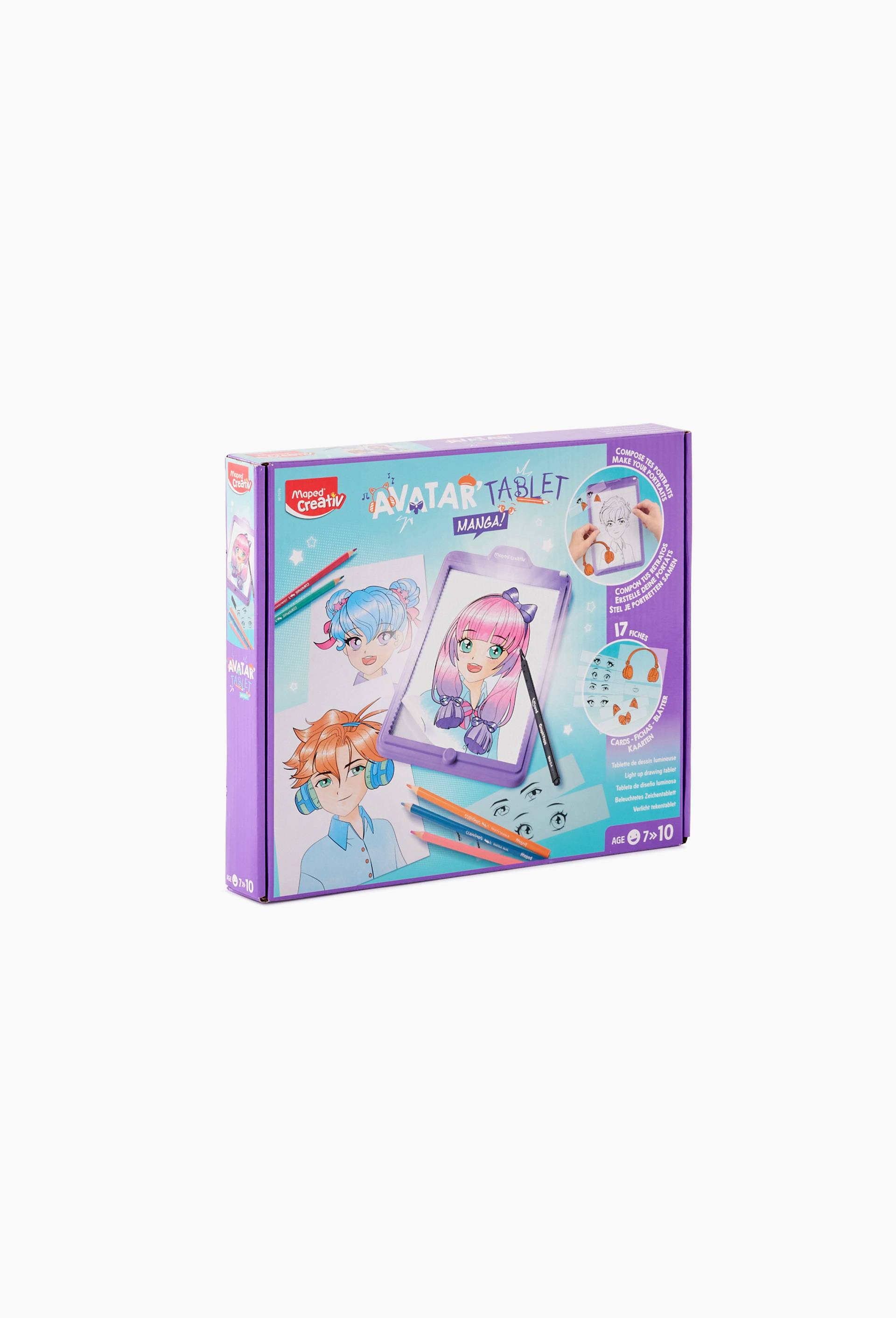 Tablette lumineuse Avatar Manga "Maped Creativ", Multicolore, large image number 0.0