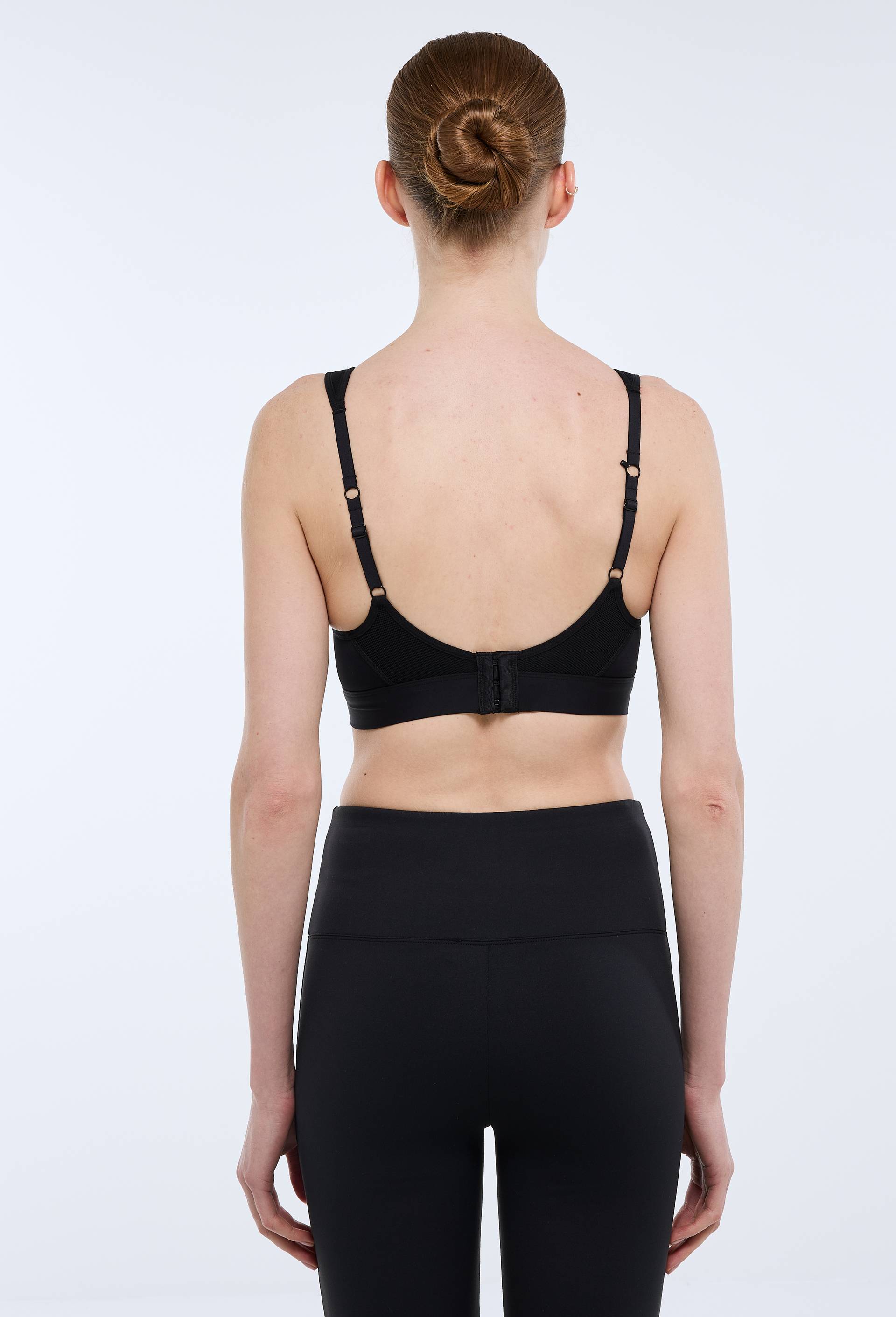 Brassi&egrave;re de sport maintien &eacute;lev&eacute;, Noir, large image number 2