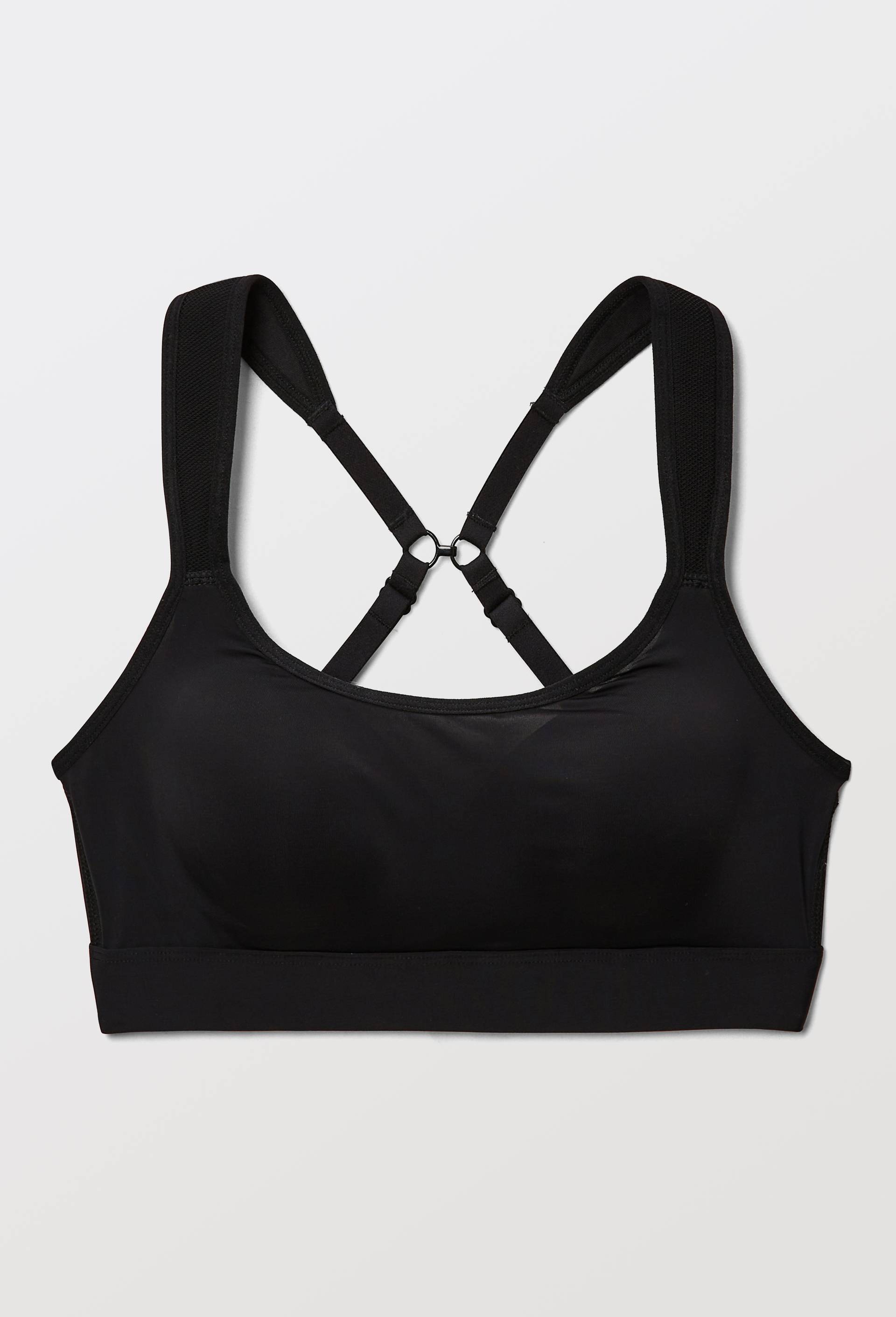 Brassi&egrave;re de sport maintien &eacute;lev&eacute;, Noir, large image number 3