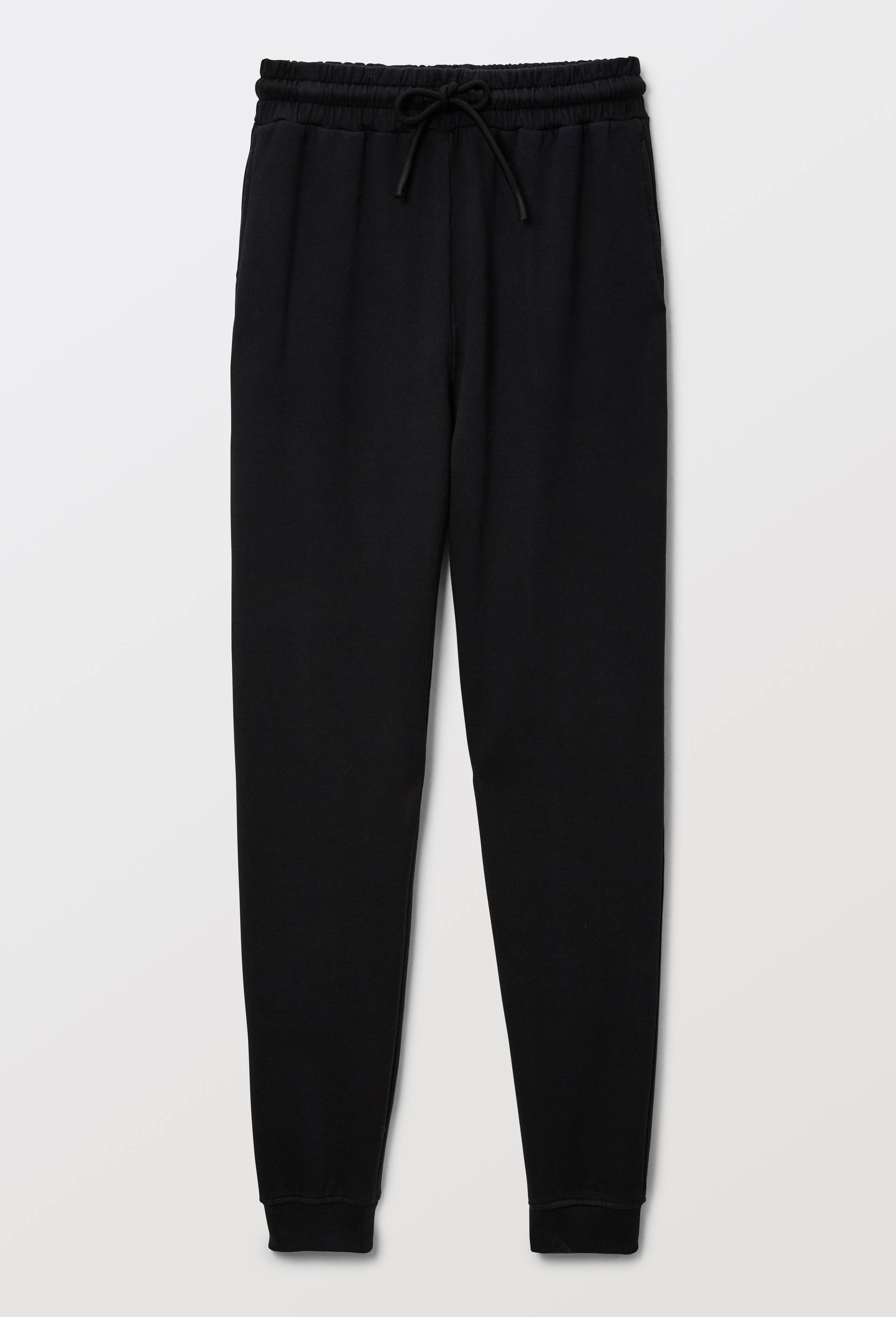 Pantalon de jogging en molleton de coton BIO GOTS, Noir, large image number 2.0