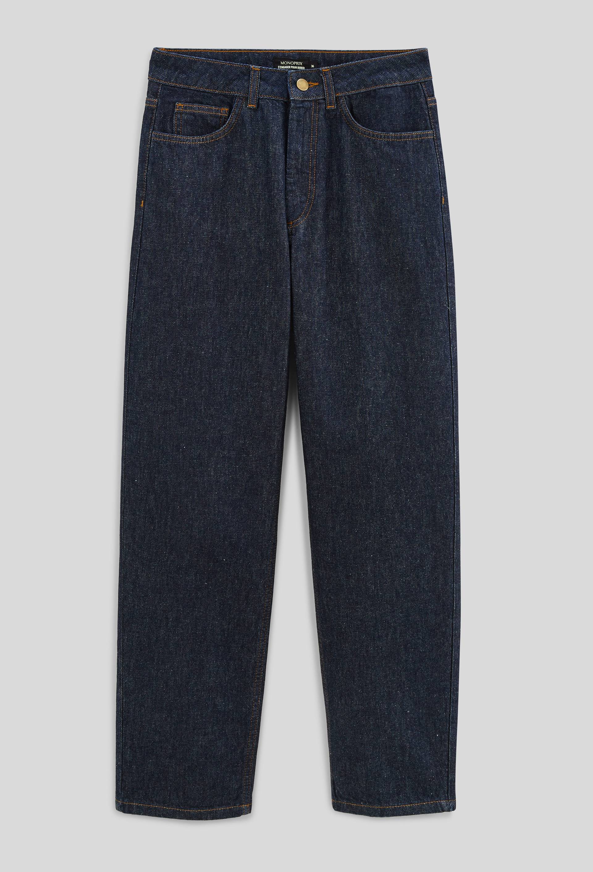Jean boyfriend, Bleu, large image number 2