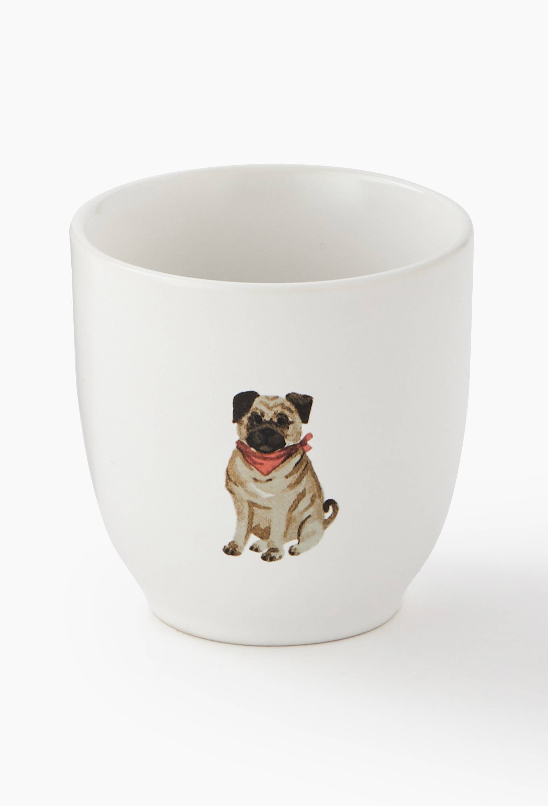 Tasse finition imprim&eacute;e, 20cl, Blanc, large image number 1.0