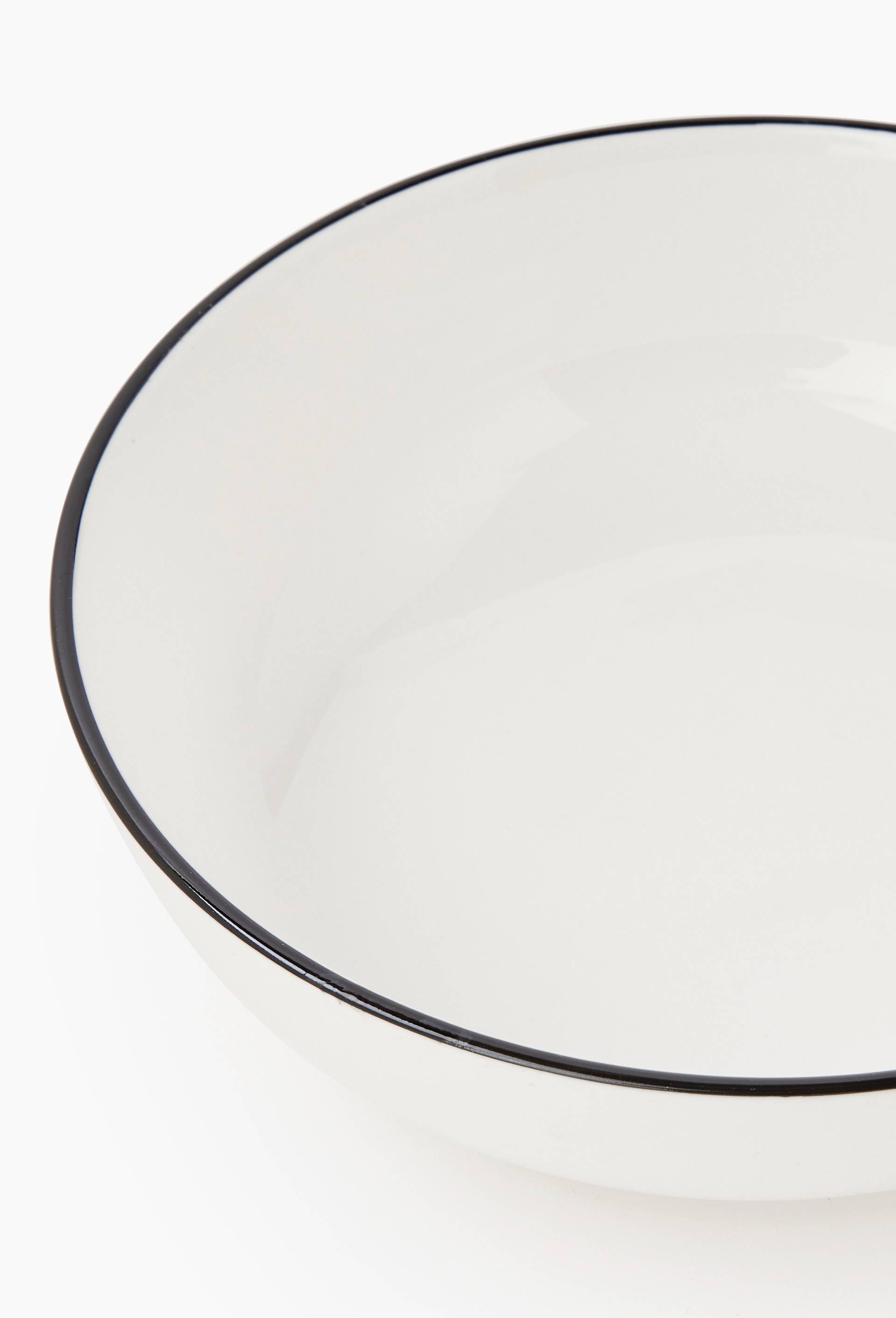 Saladier finition liser&eacute;, 25cm, Blanc, large image number 1