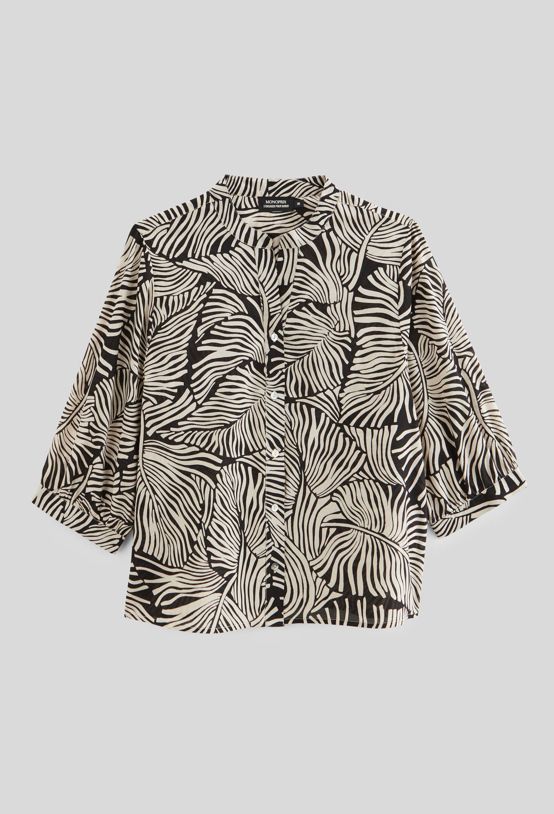 GRACE KARIN Blouse Femme Paillettes Scintillantes Manches 3/4 Col Rond - Haut Décontracté Chic Et Fluide