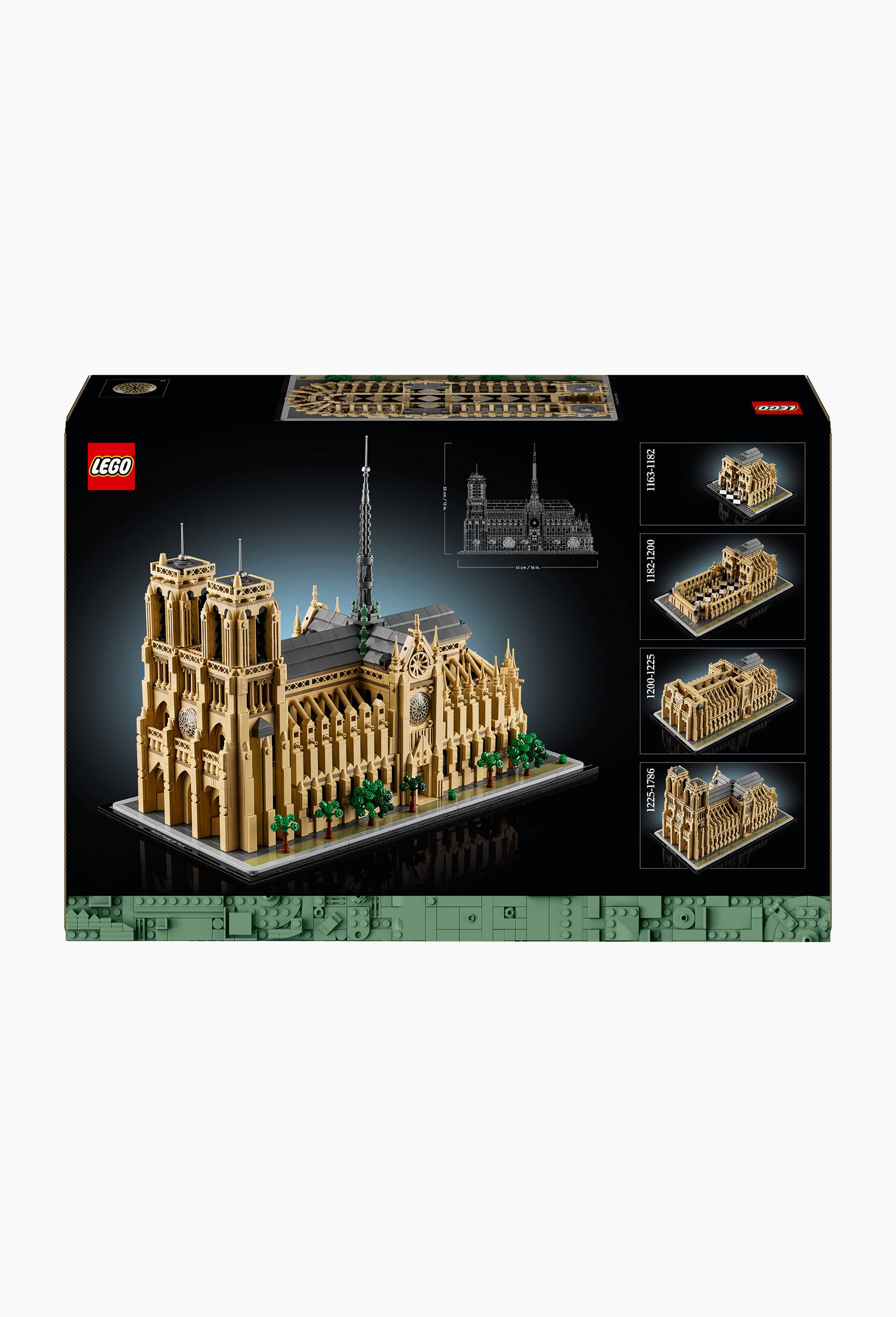 Notre-Dame de Paris -  LEGO&reg; Architecture 21061, Multicolore, large image number 0
