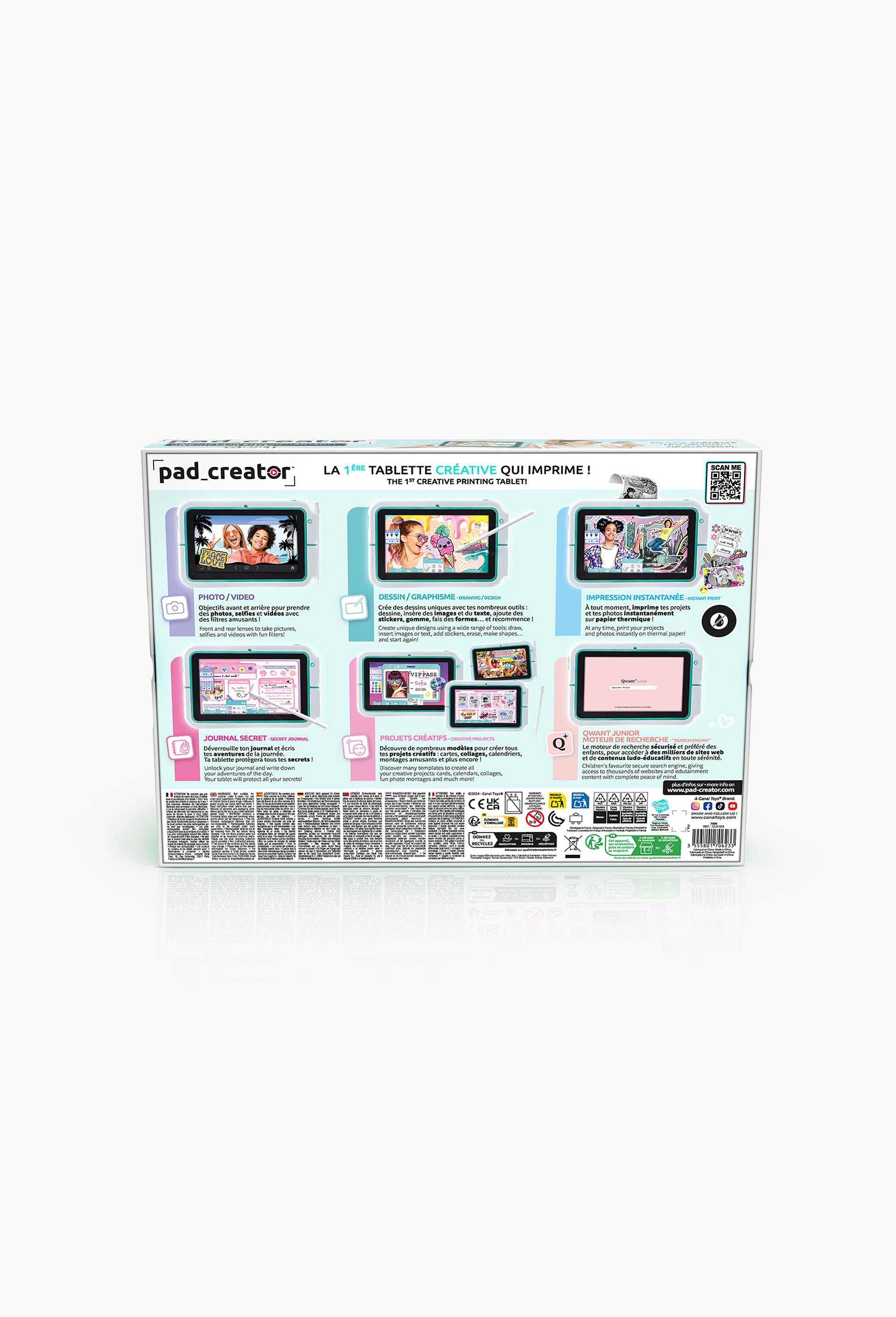 Instant Print Pad - Tablette cr&eacute;ative, Multicolore, large image number 2