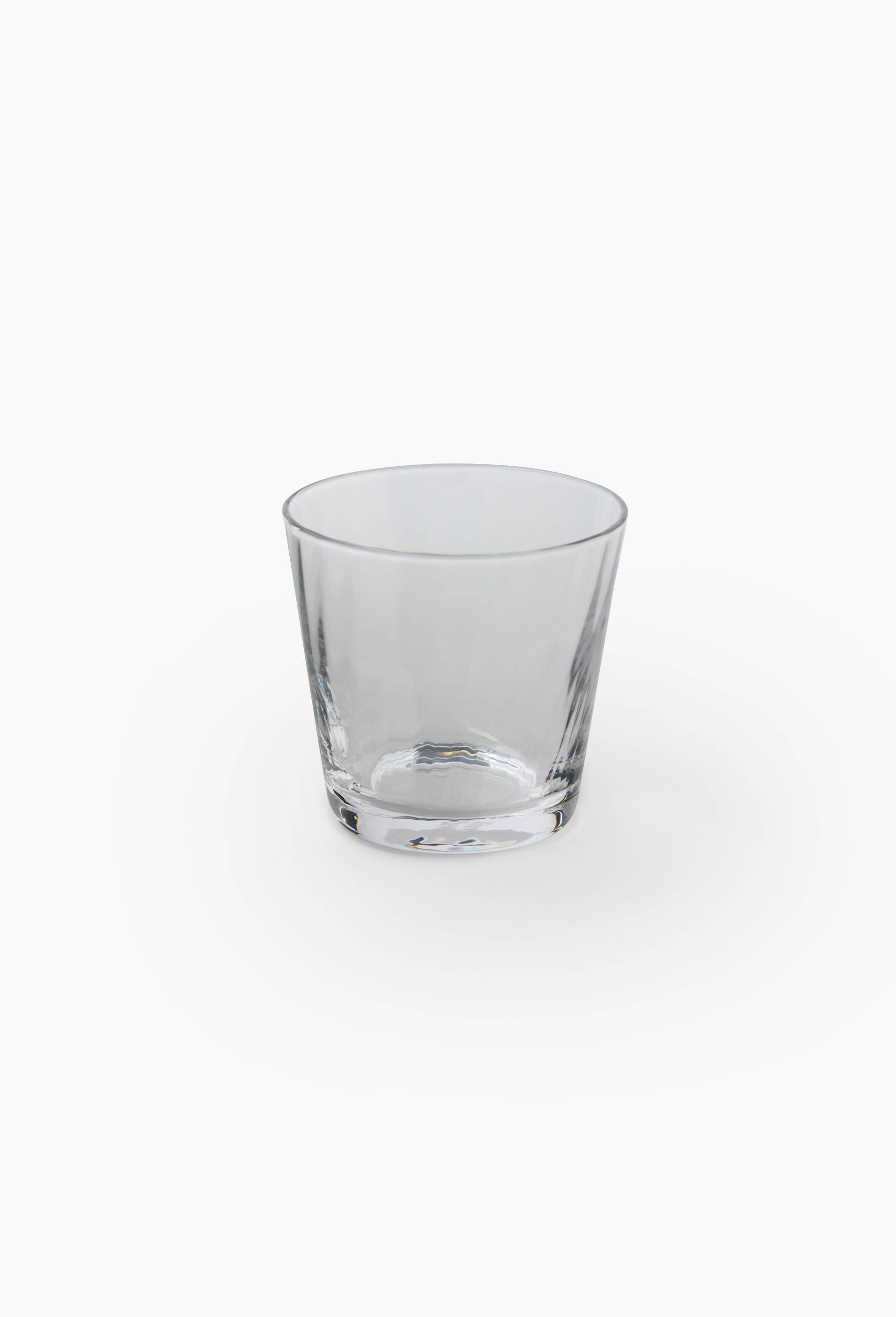 Gobelet finition stri&eacute;e, 22cl, Transparent, large image number 0
