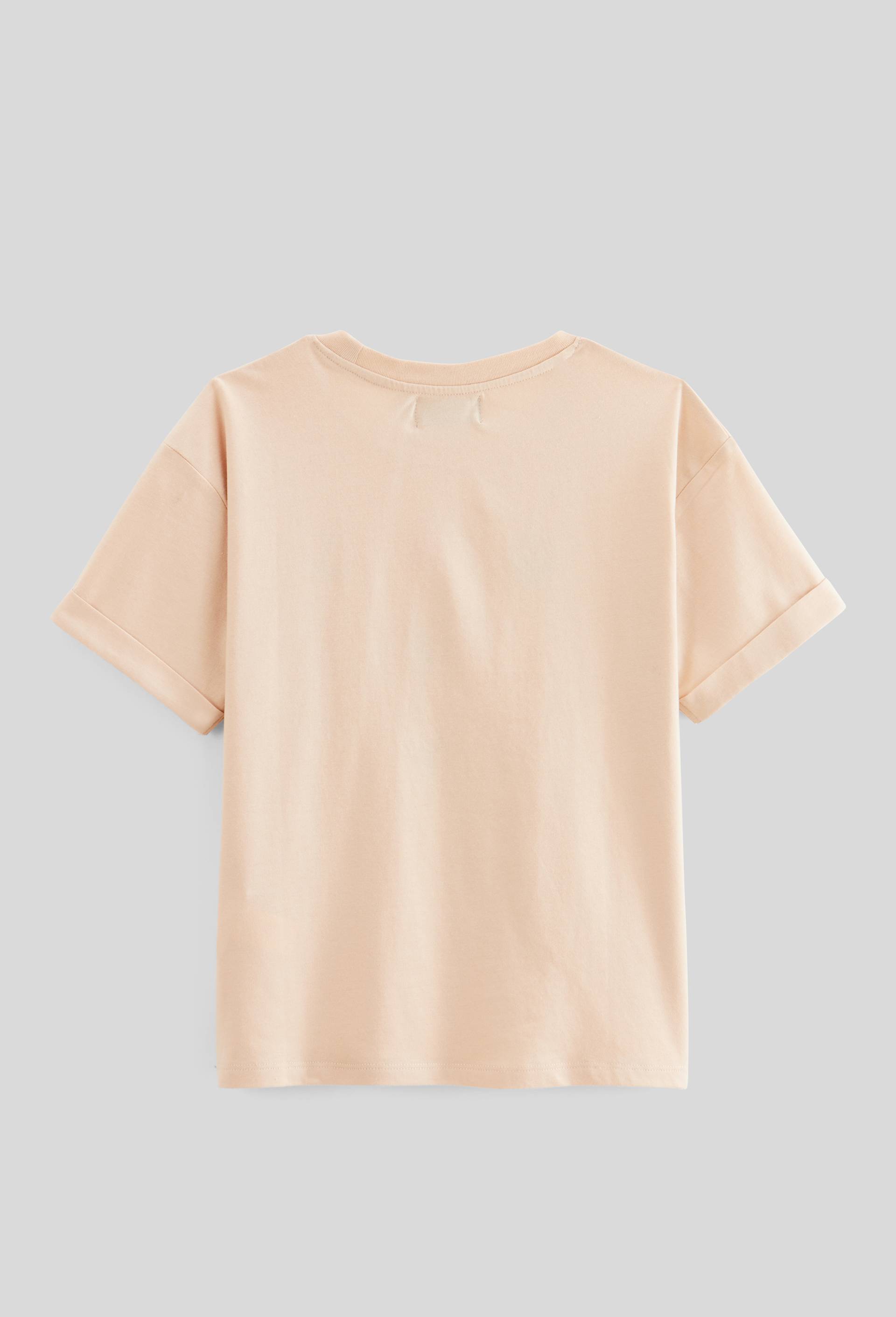 Tee-shirt à Col Boutonné Element Homme - Taille M/40, Coton Beige, Manches Courtes, Occasion Bon État