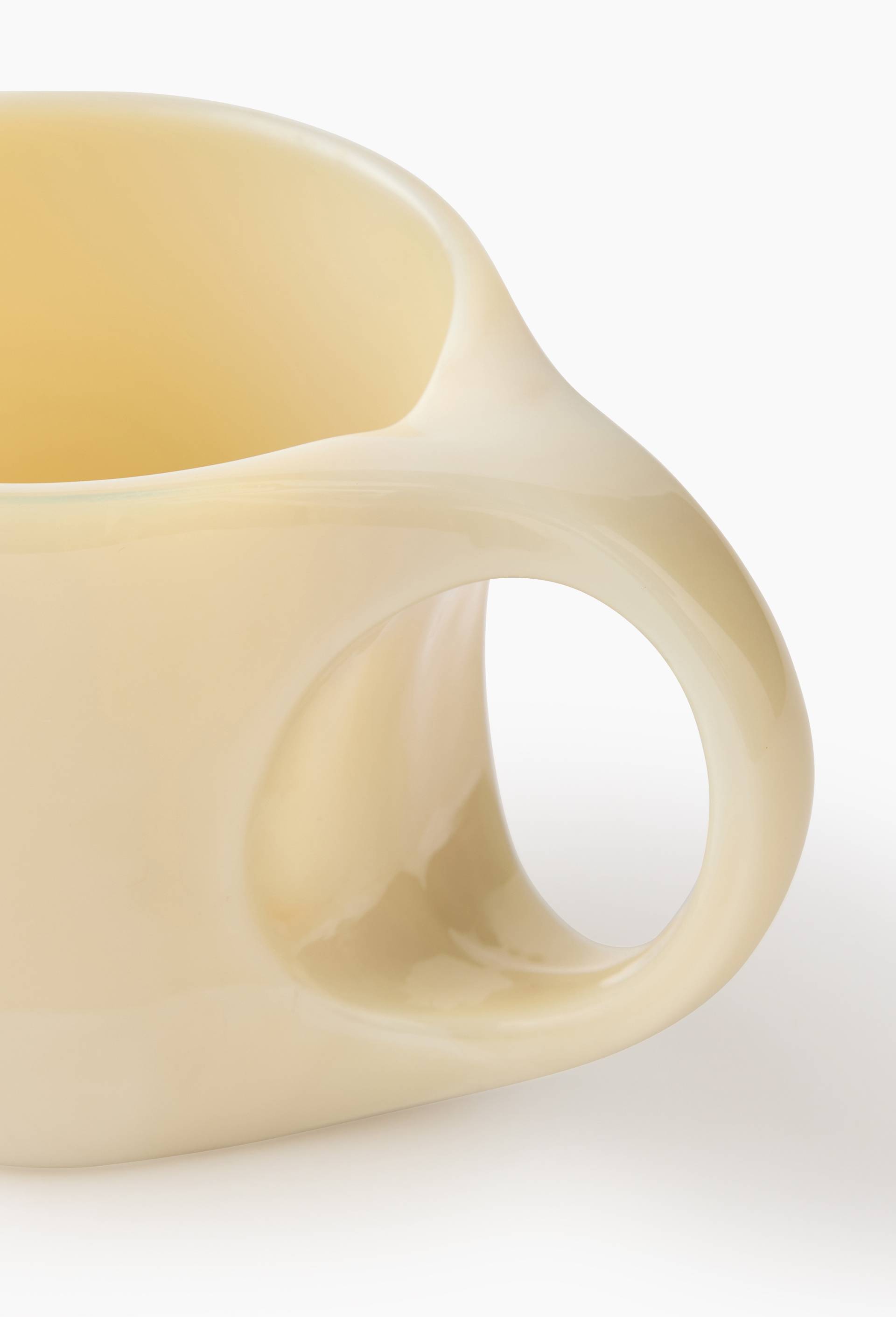 Tasse 25cl, en verre, Ecru, large image number 1
