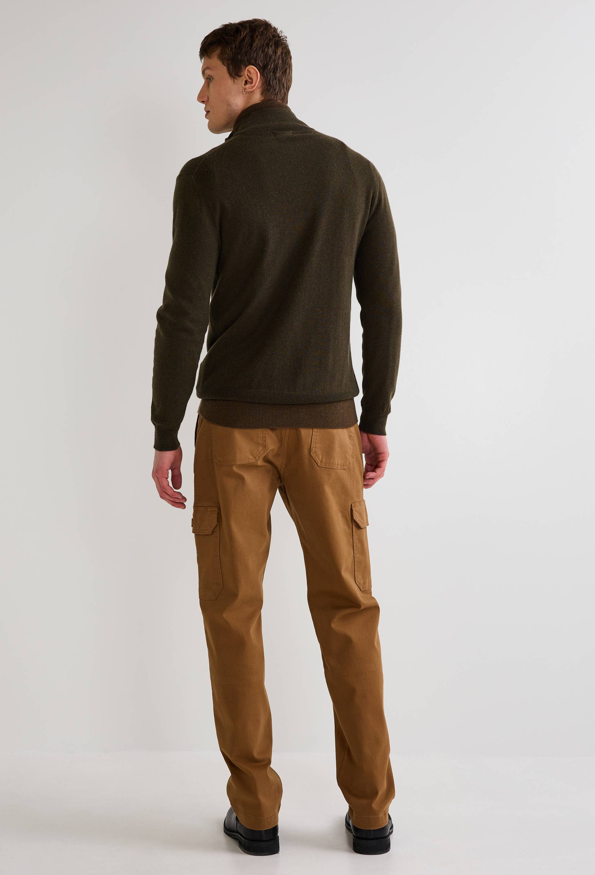 Pantalon cargo en coton BIO GOTS, Beige, large image number 1