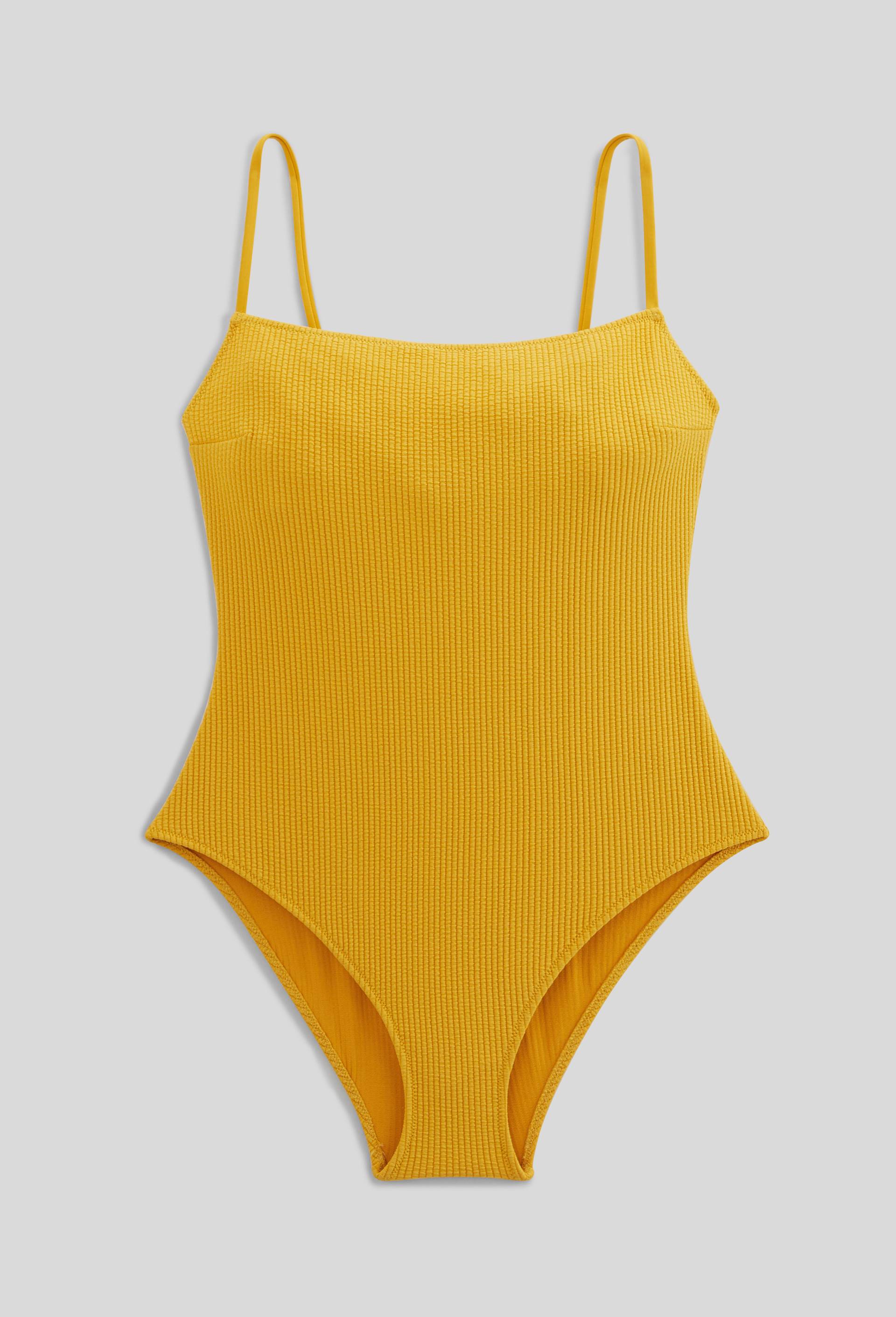 Maillot de bain 1 pièce DIVINE, Jaune, large image number 2