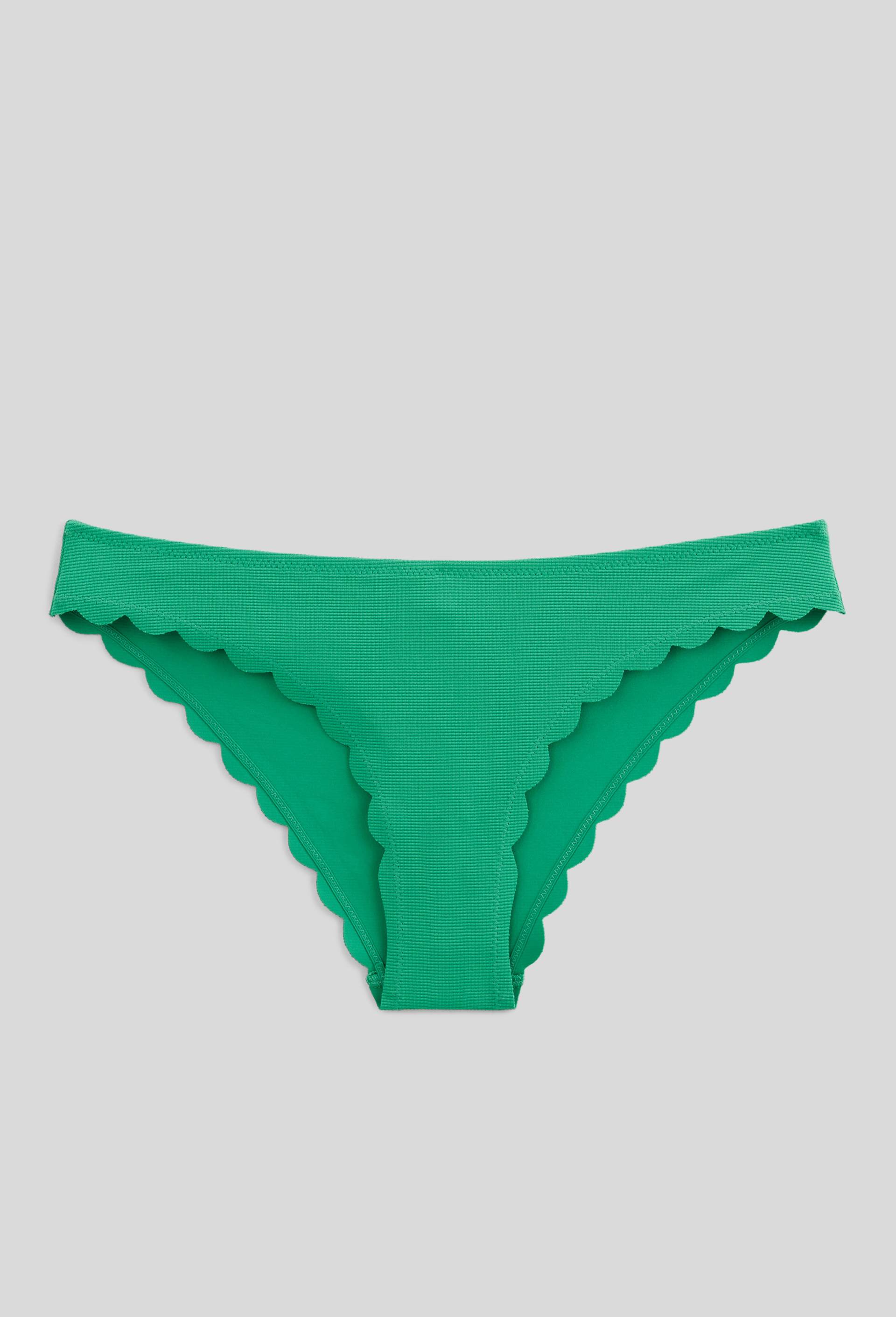 Bas de maillot de bain ZOE, mati&egrave;re recycl&eacute;e, Vert, large image number 2.0