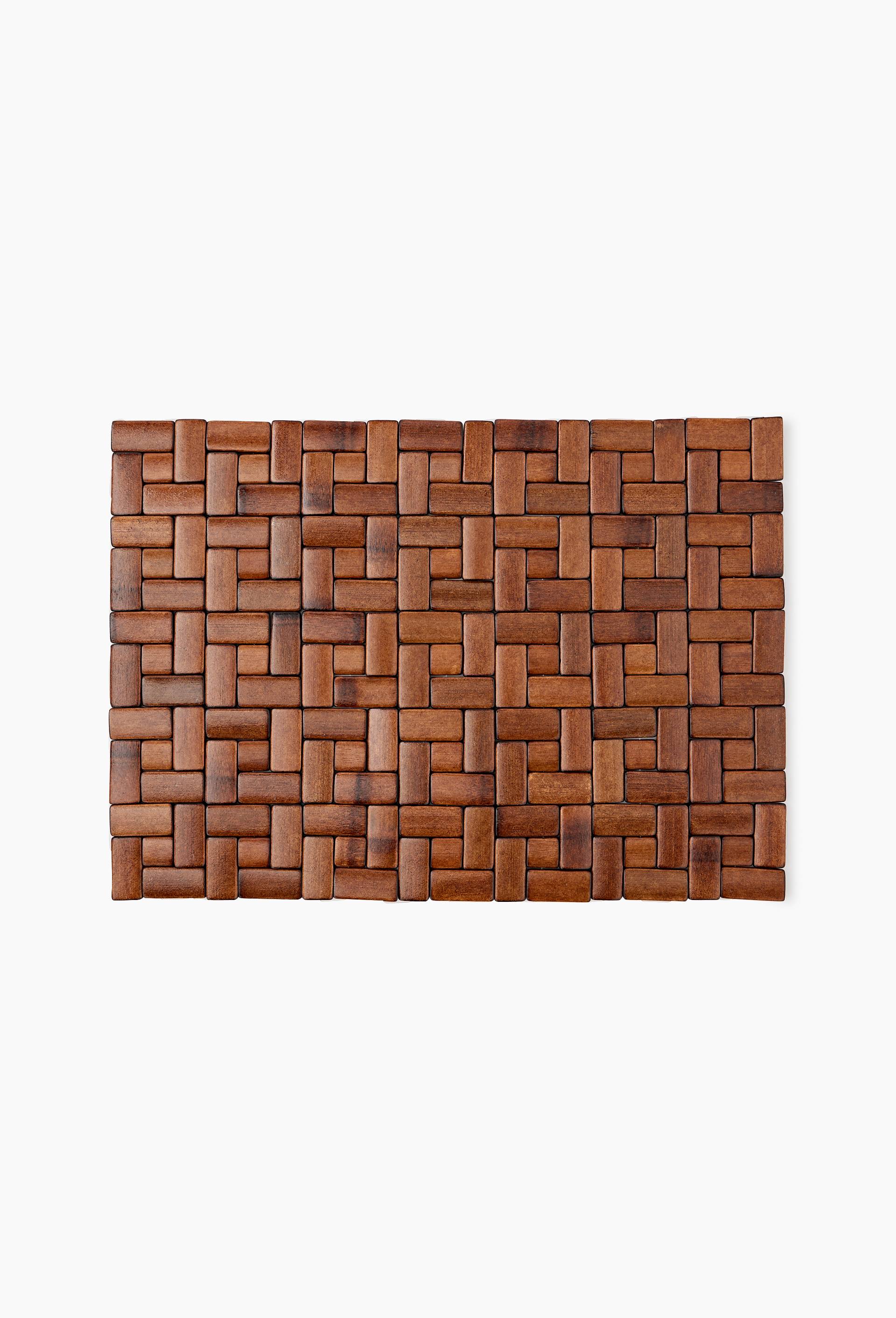 Set de table bois, 30x42cm, Brun fonc&eacute;, large image number 0