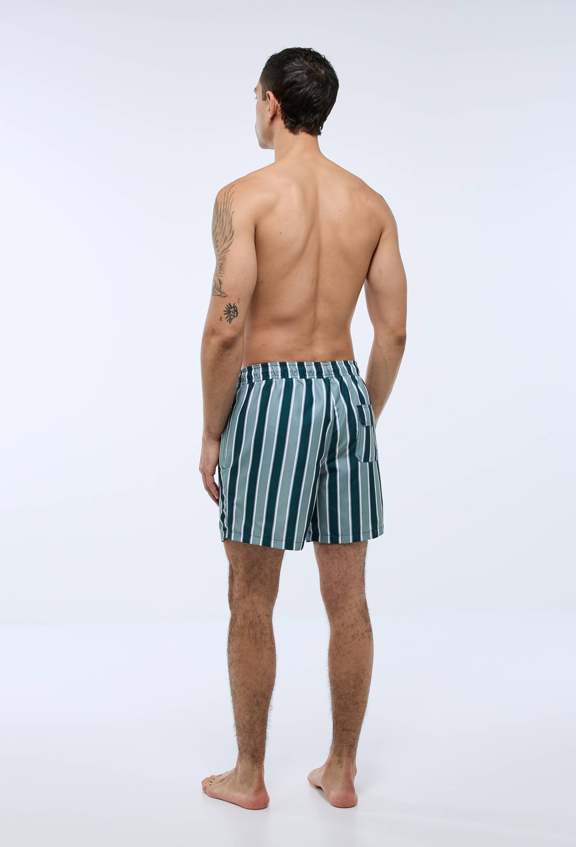 Short de bain, Vert foncé, large image number 1