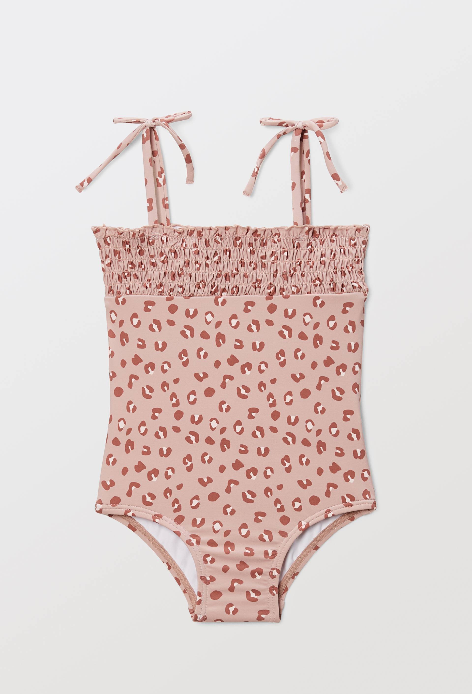 Maillot de bain 1 pi&egrave;ce imprim&eacute;, Rose, large image number 0