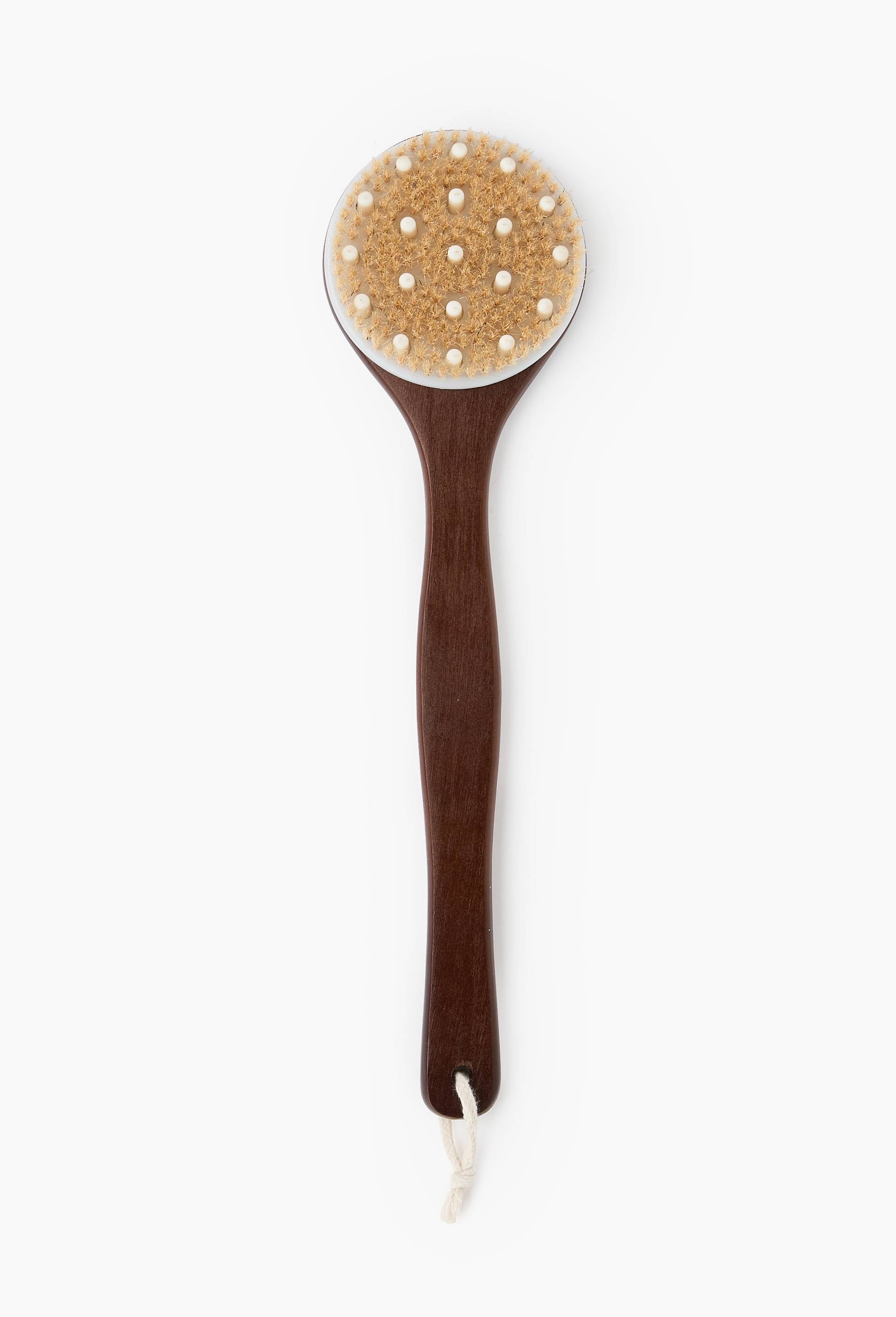 Brosse de massage pour le dos,  40x10.5x3.1cm, en bois, Beige, large image number 1