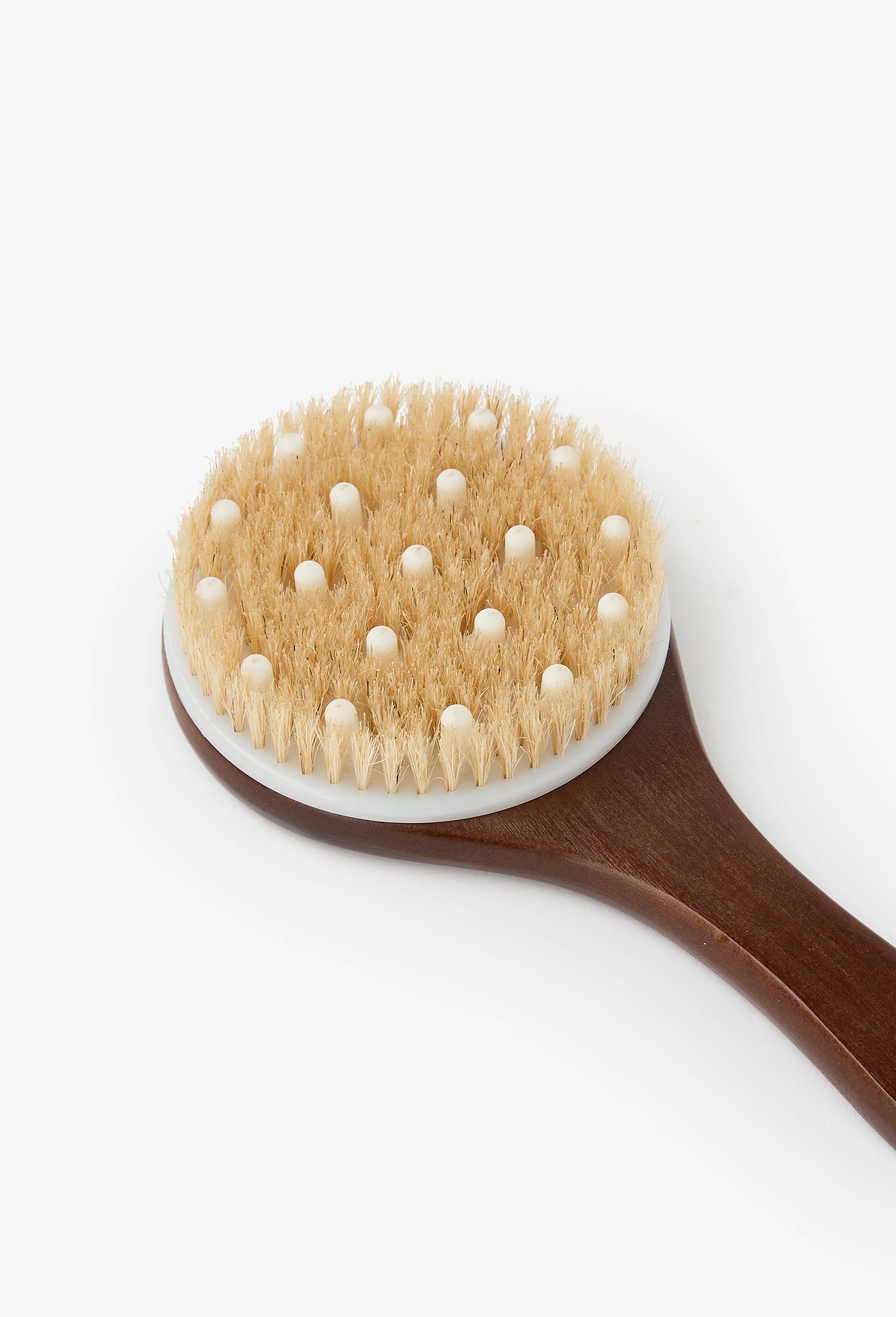 Brosse de massage pour le dos,  40x10.5x3.1cm, en bois, Beige, large image number 2.0
