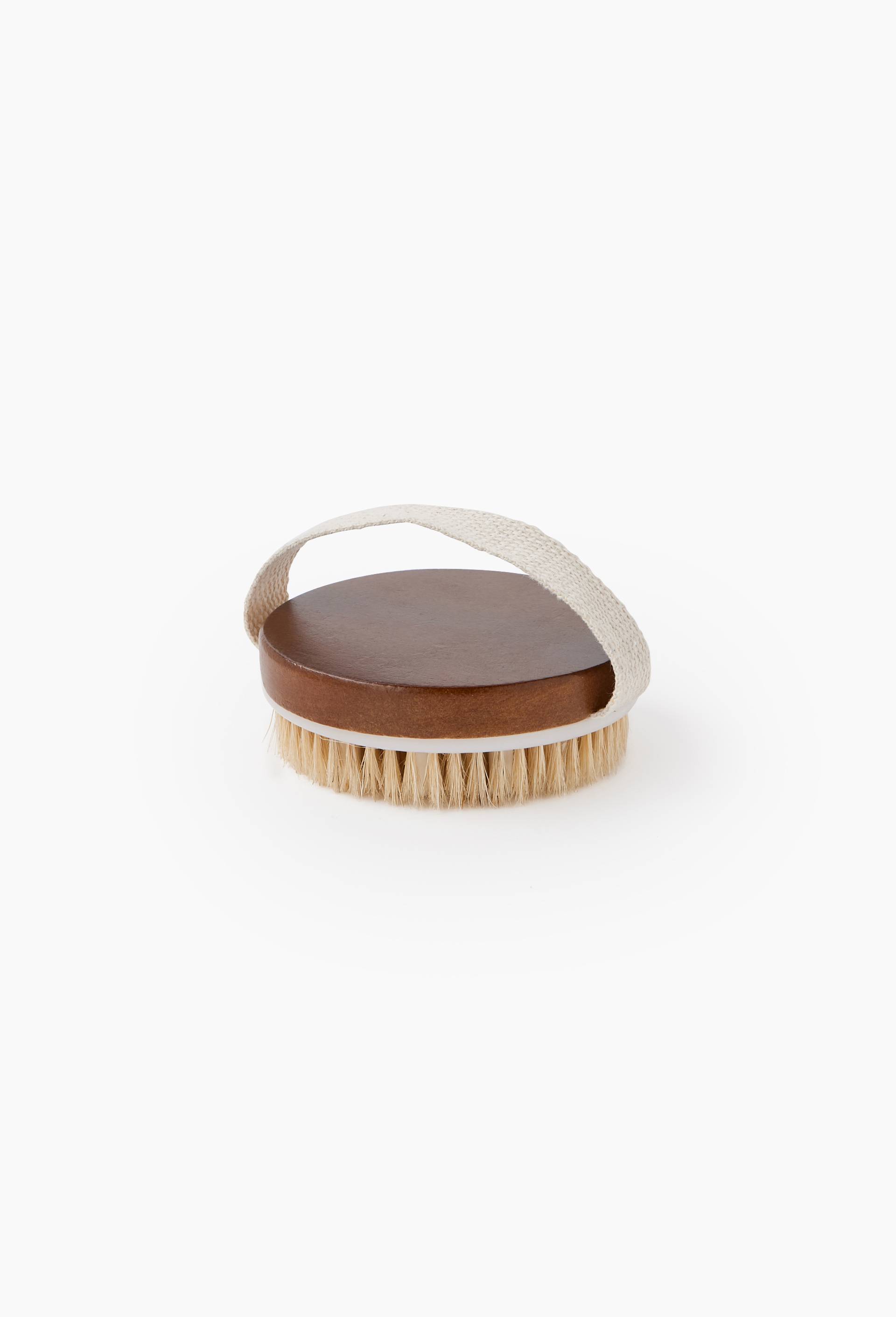 Brosse de massage soin du corps, en bambou, Beige, large image number 0