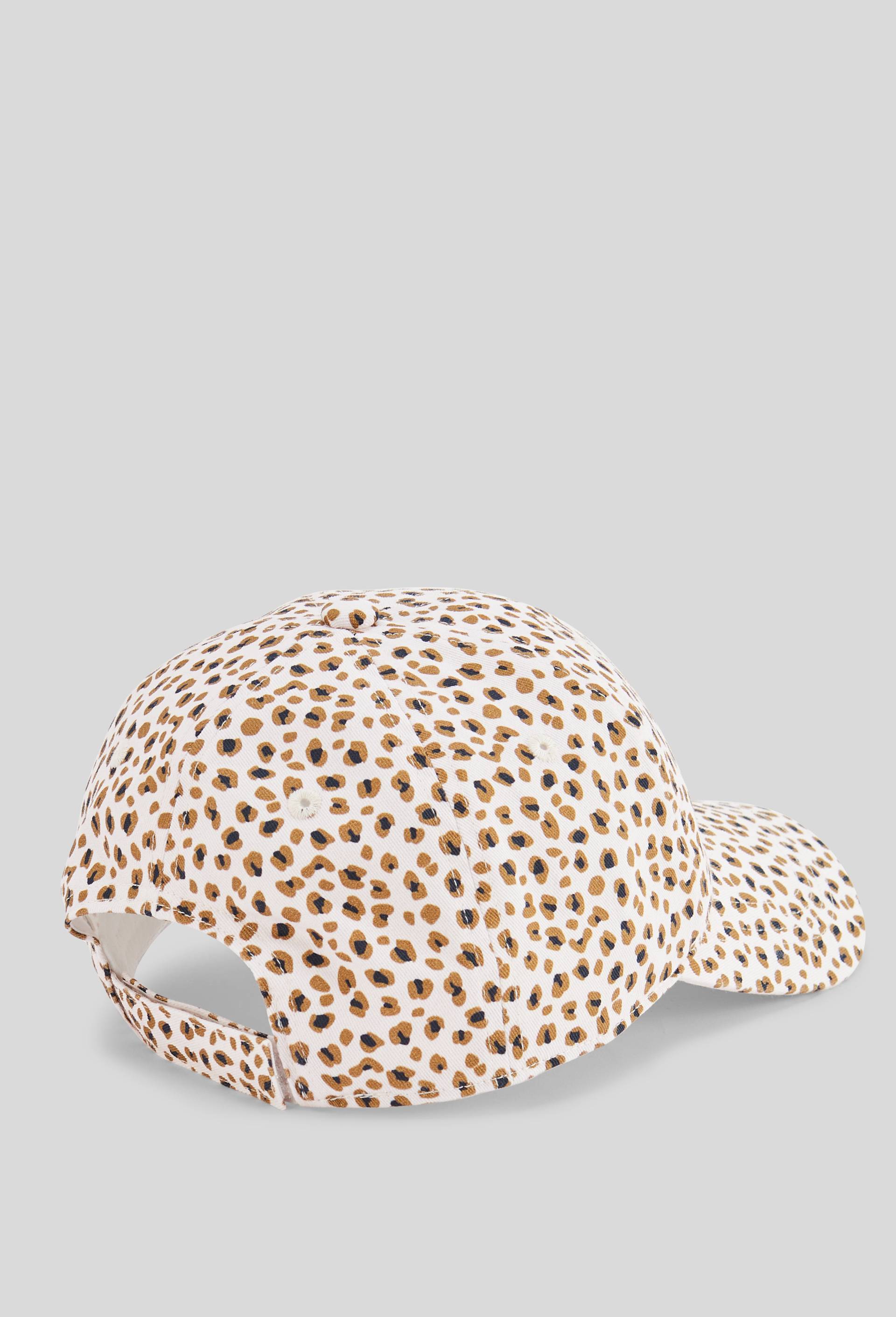 Casquette imprim&eacute;e en coton, Beige clair, large image number 1