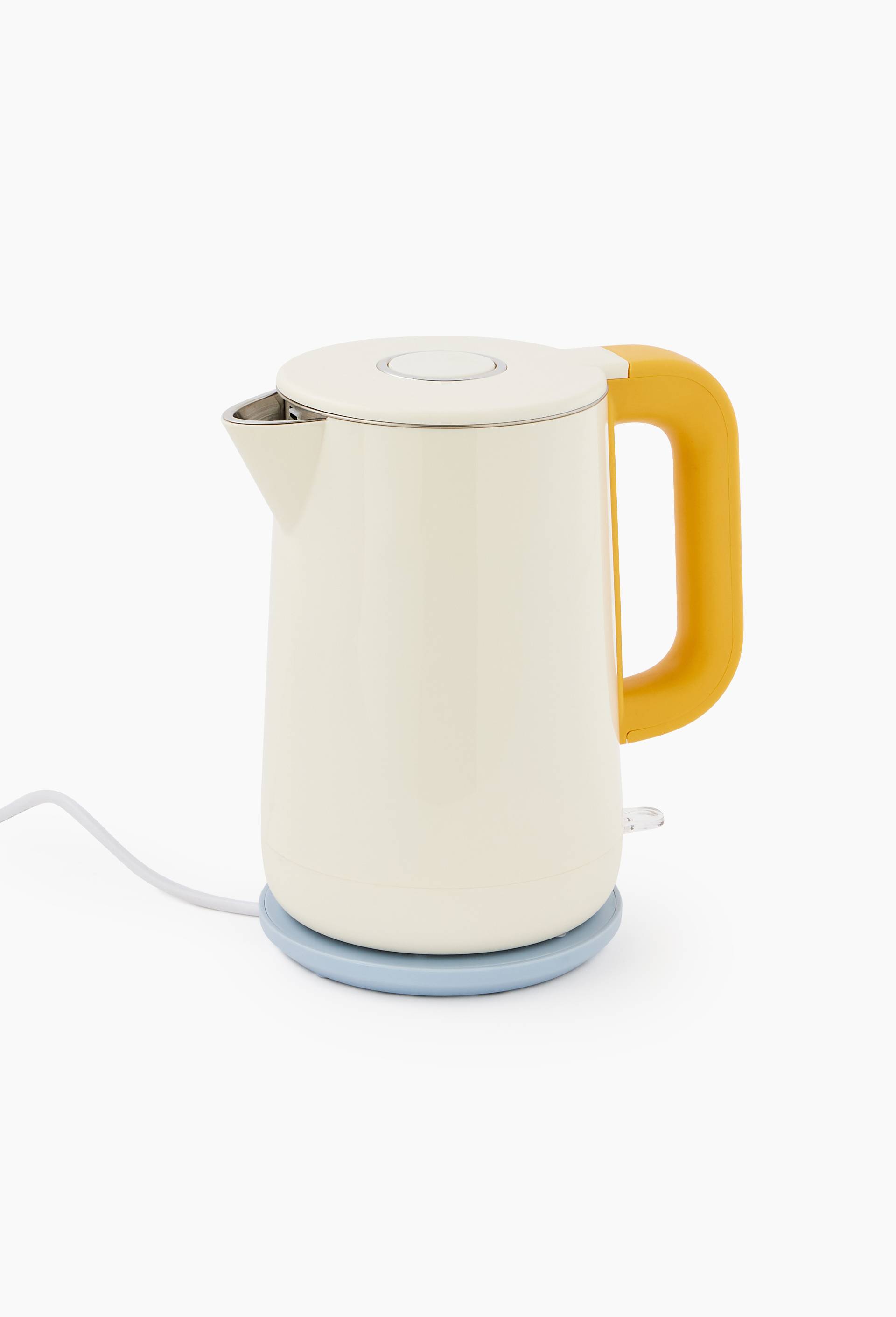 Bouilloire &eacute;lectrique, 1,5L, Ecru, large image number 0