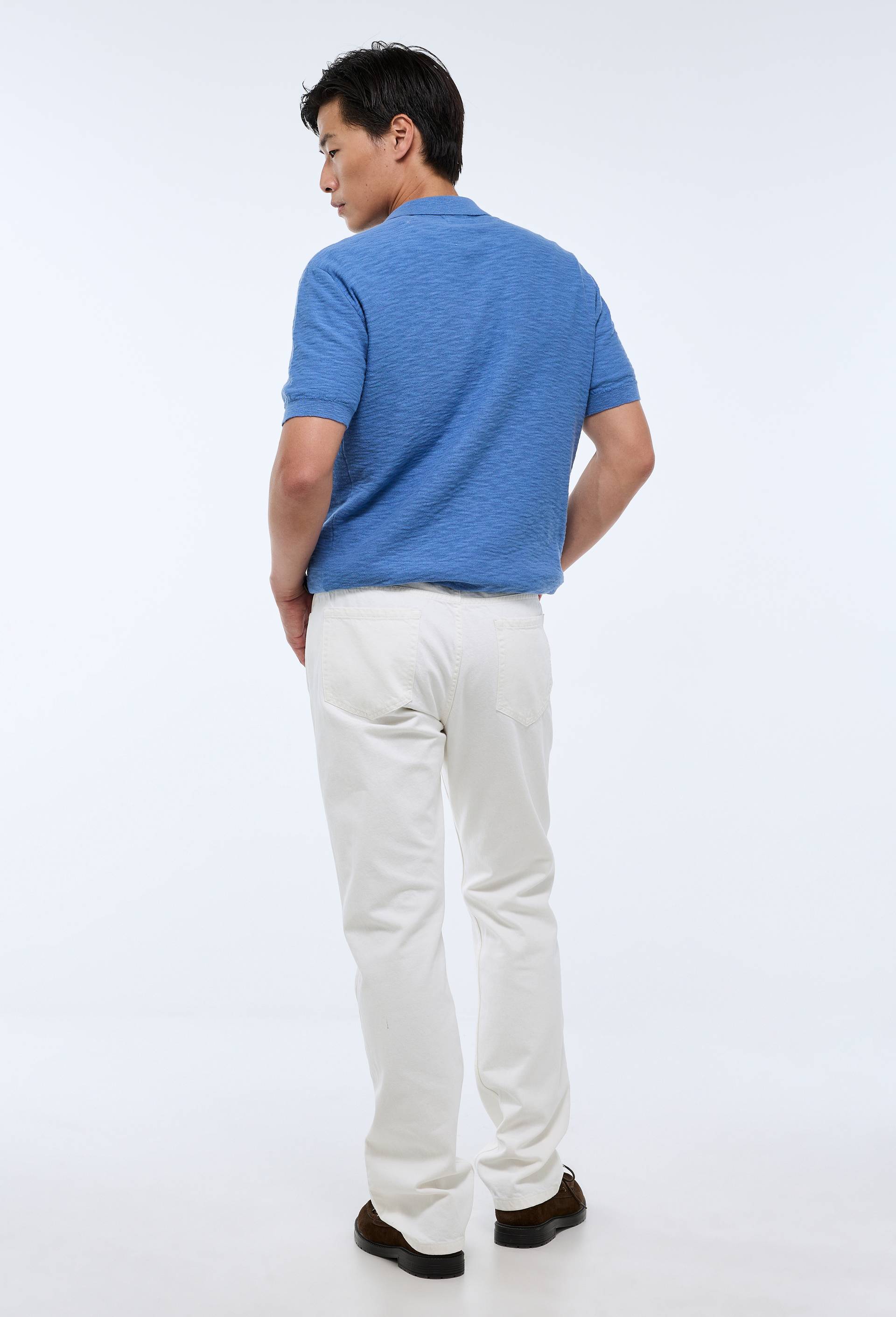 Jean straight, Ecru, large image number 1.0