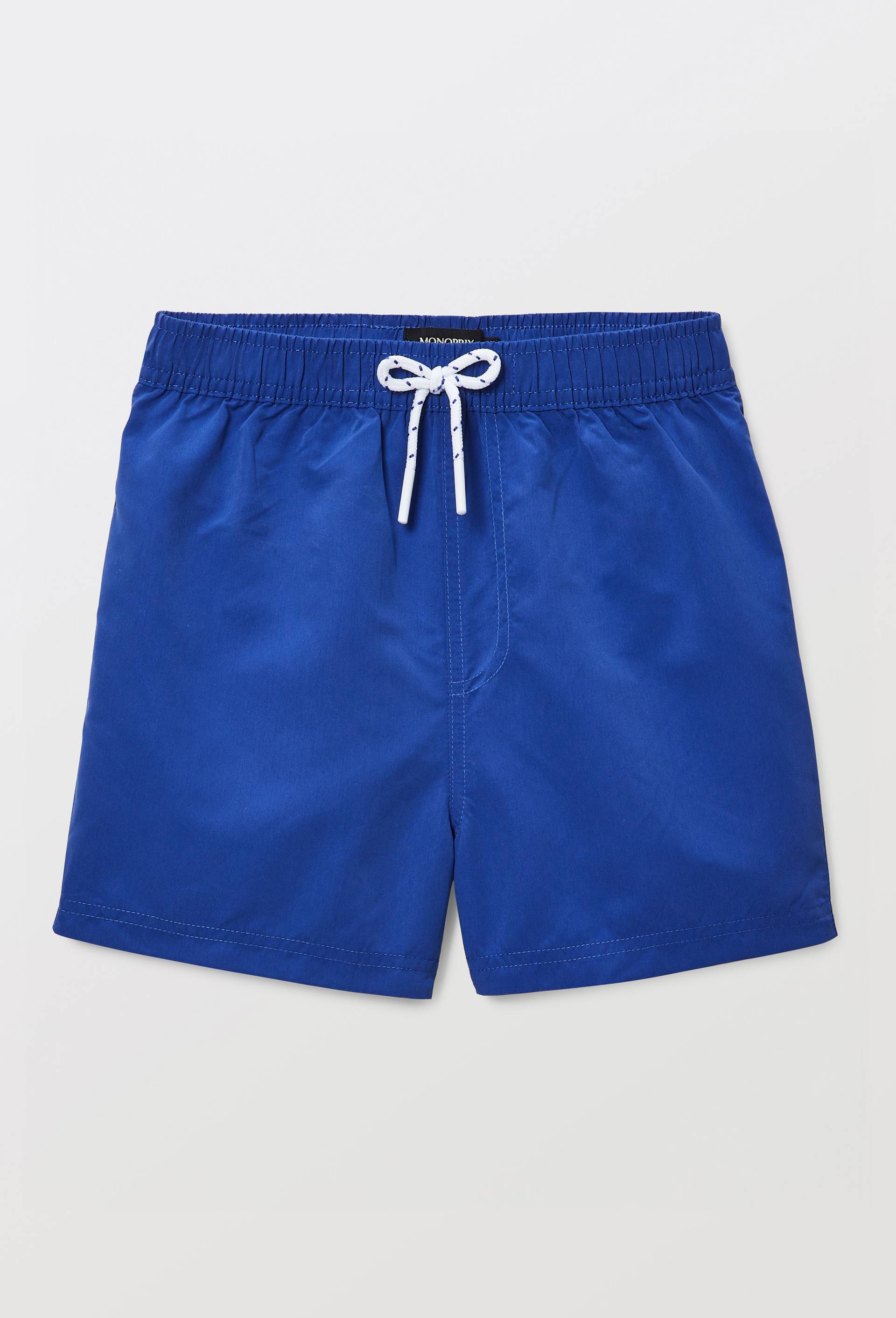 Short de bain uni, Bleu, large image number 0.0