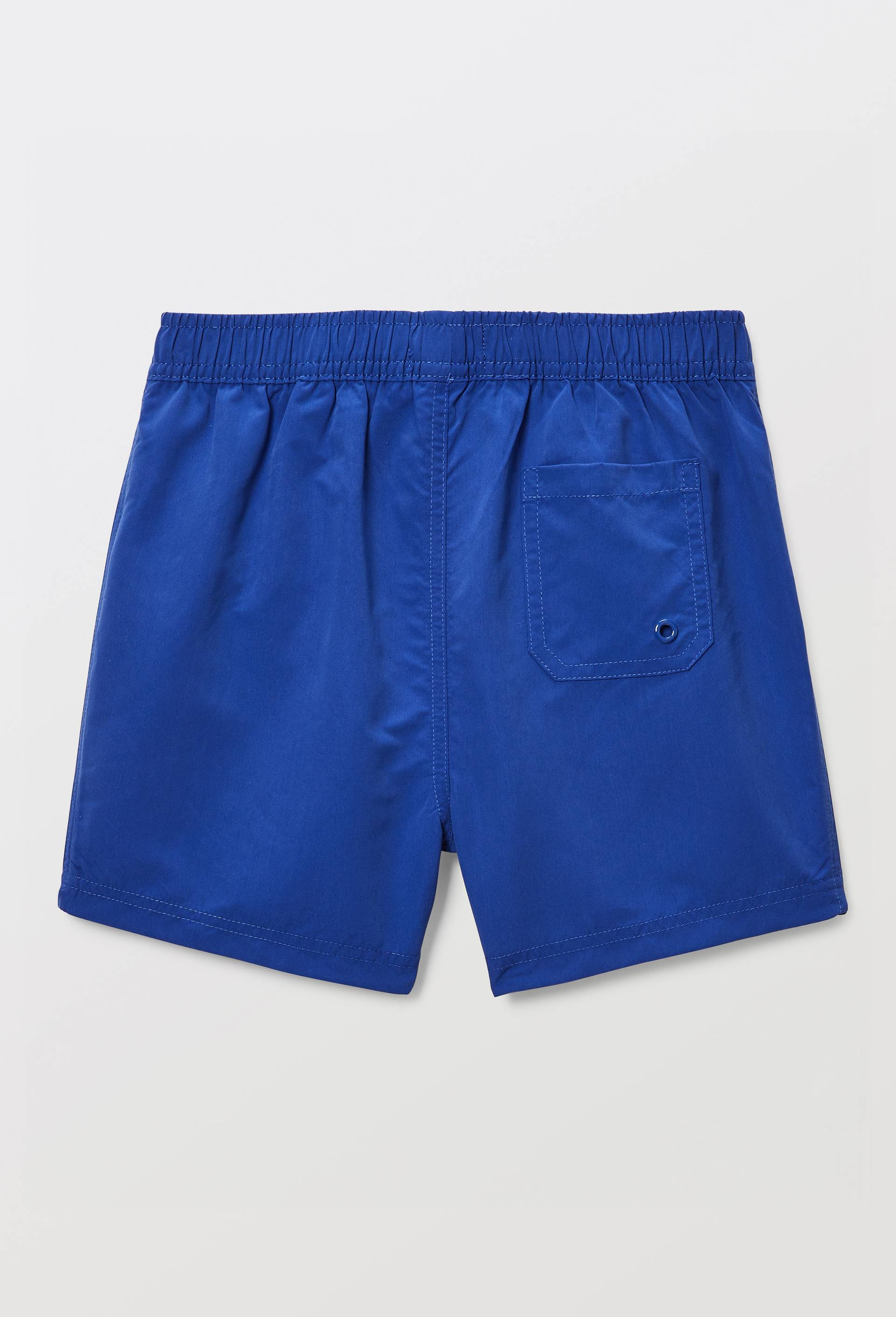Short de bain uni, Bleu, large image number 1