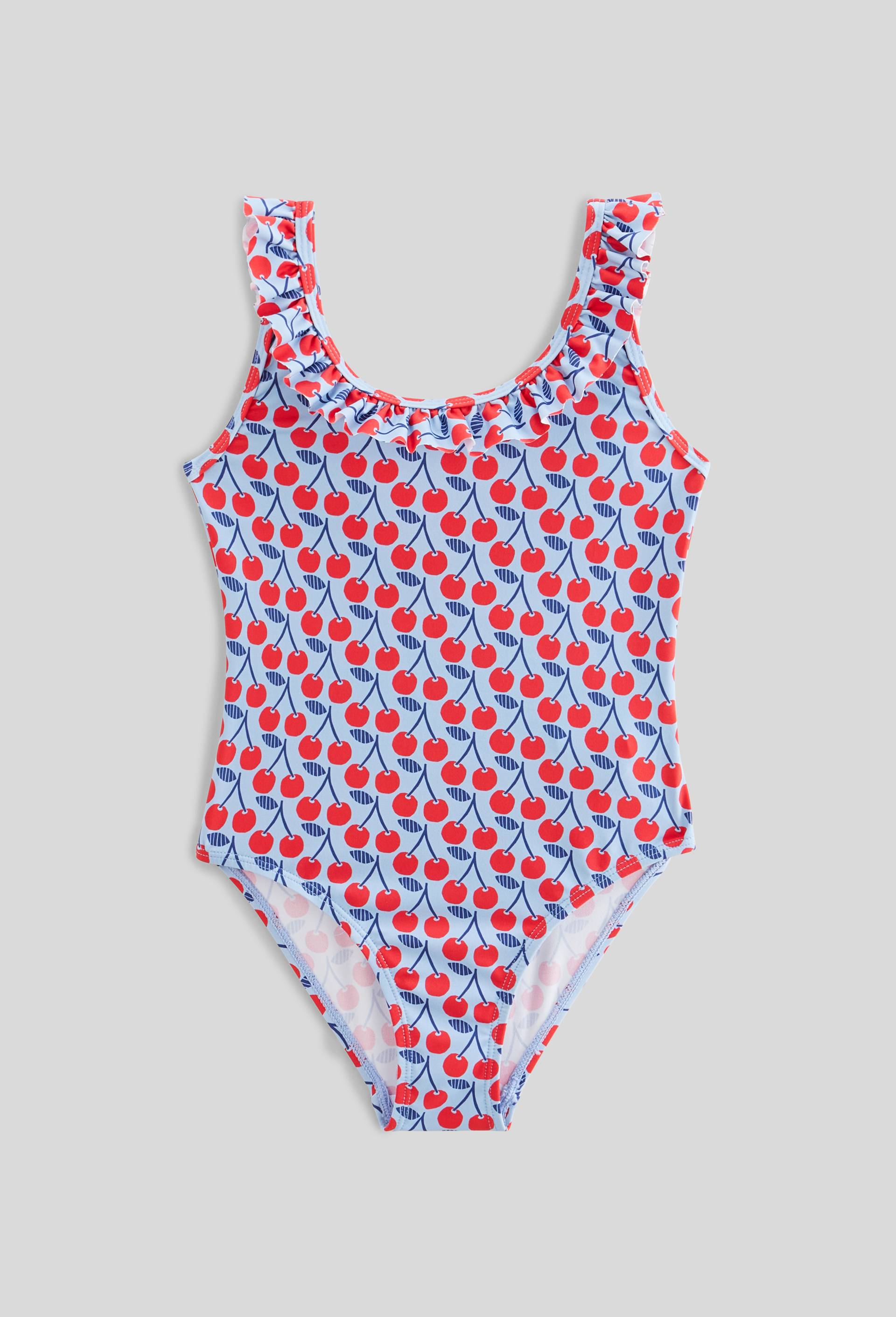 Maillot de bain 1 pi&egrave;ce imprim&eacute;, Bleu clair, large image number 0.0