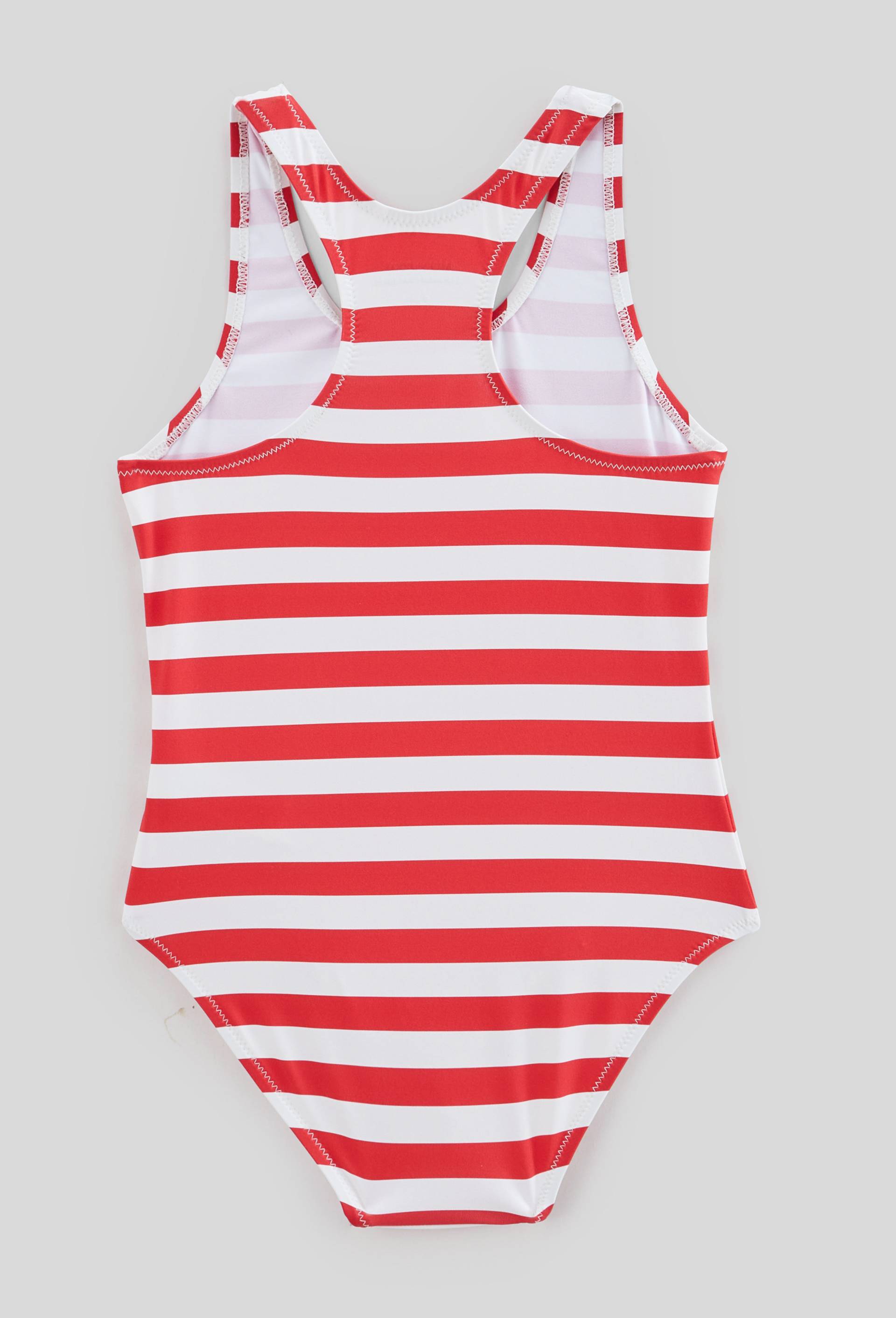 Maillot de bain 1 pi&egrave;ce imprim&eacute;, Rouge, large image number 1.0