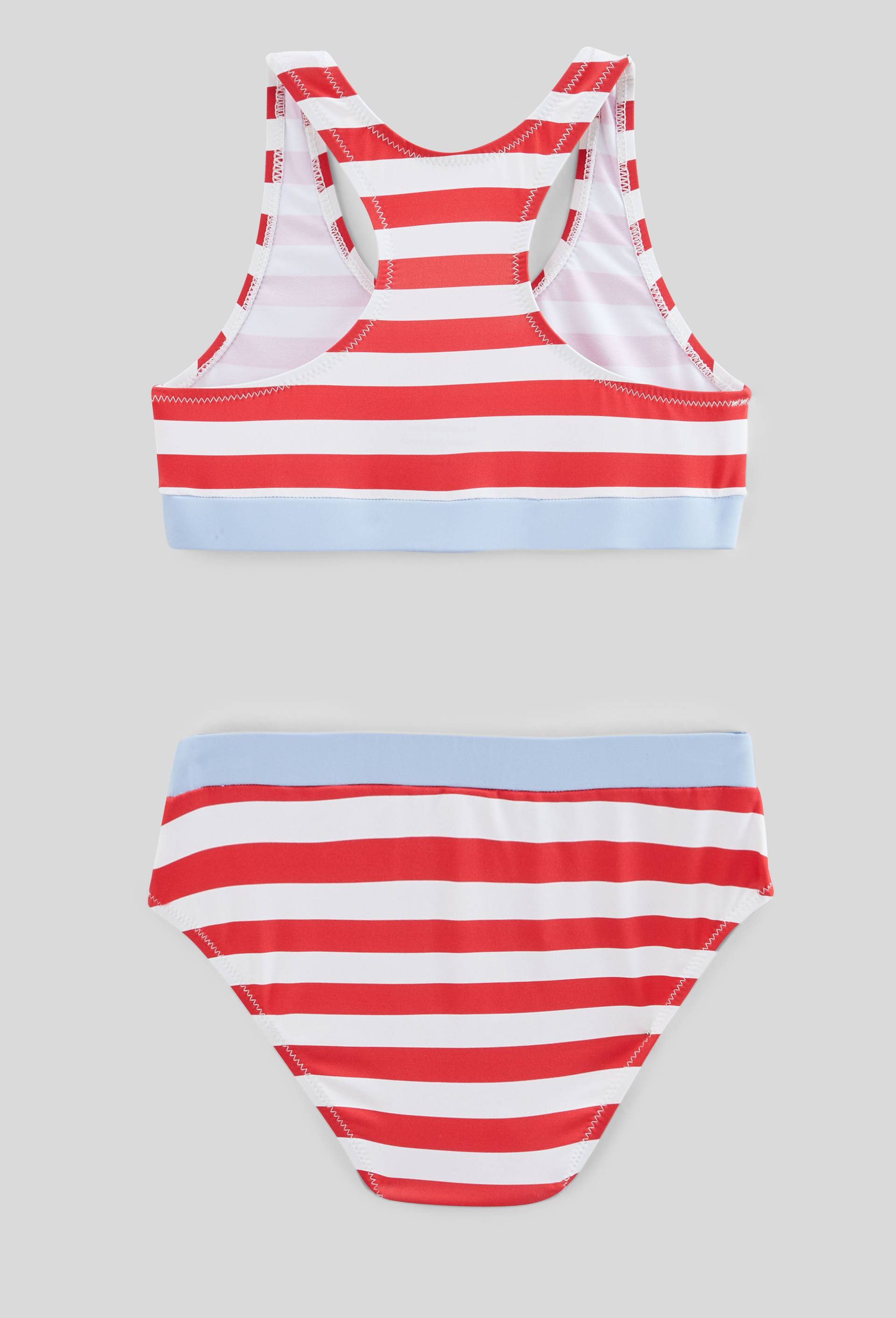 Maillot de bain 2 pi&egrave;ces imprim&eacute;, Rouge, large image number 1.0