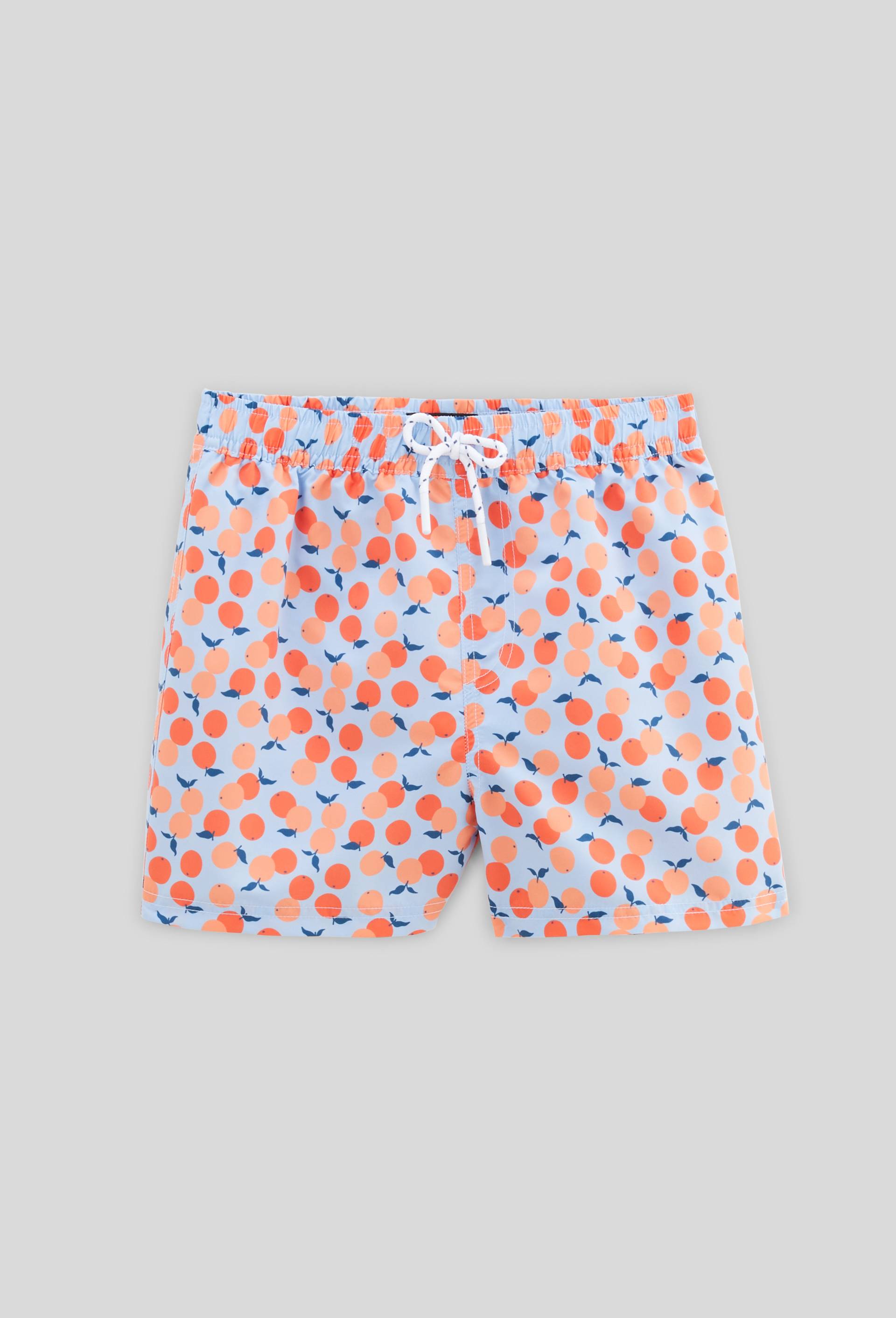 Short de bain imprimé, Bleu clair, swatch image