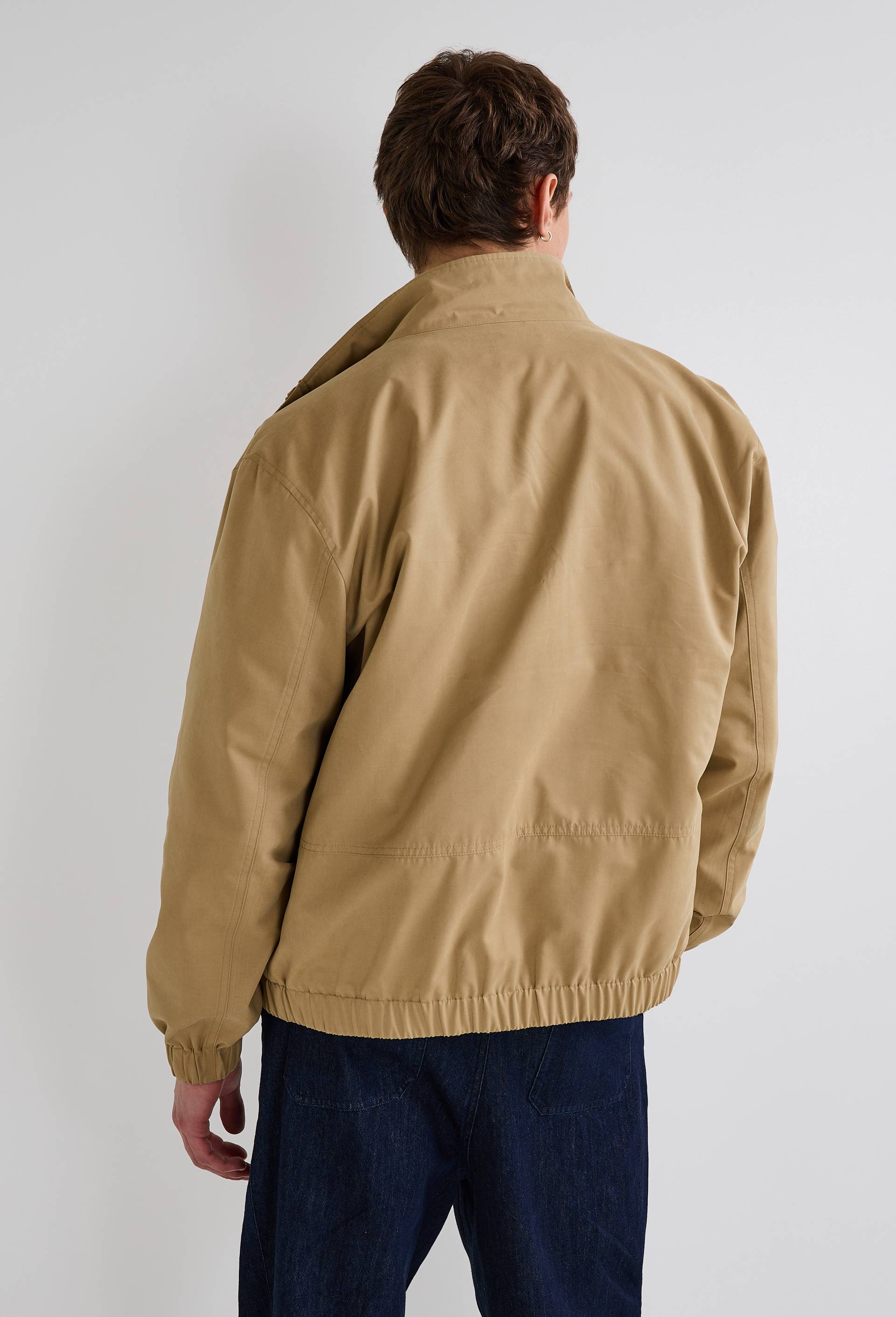 Blouson col montant, Beige, large image number 5