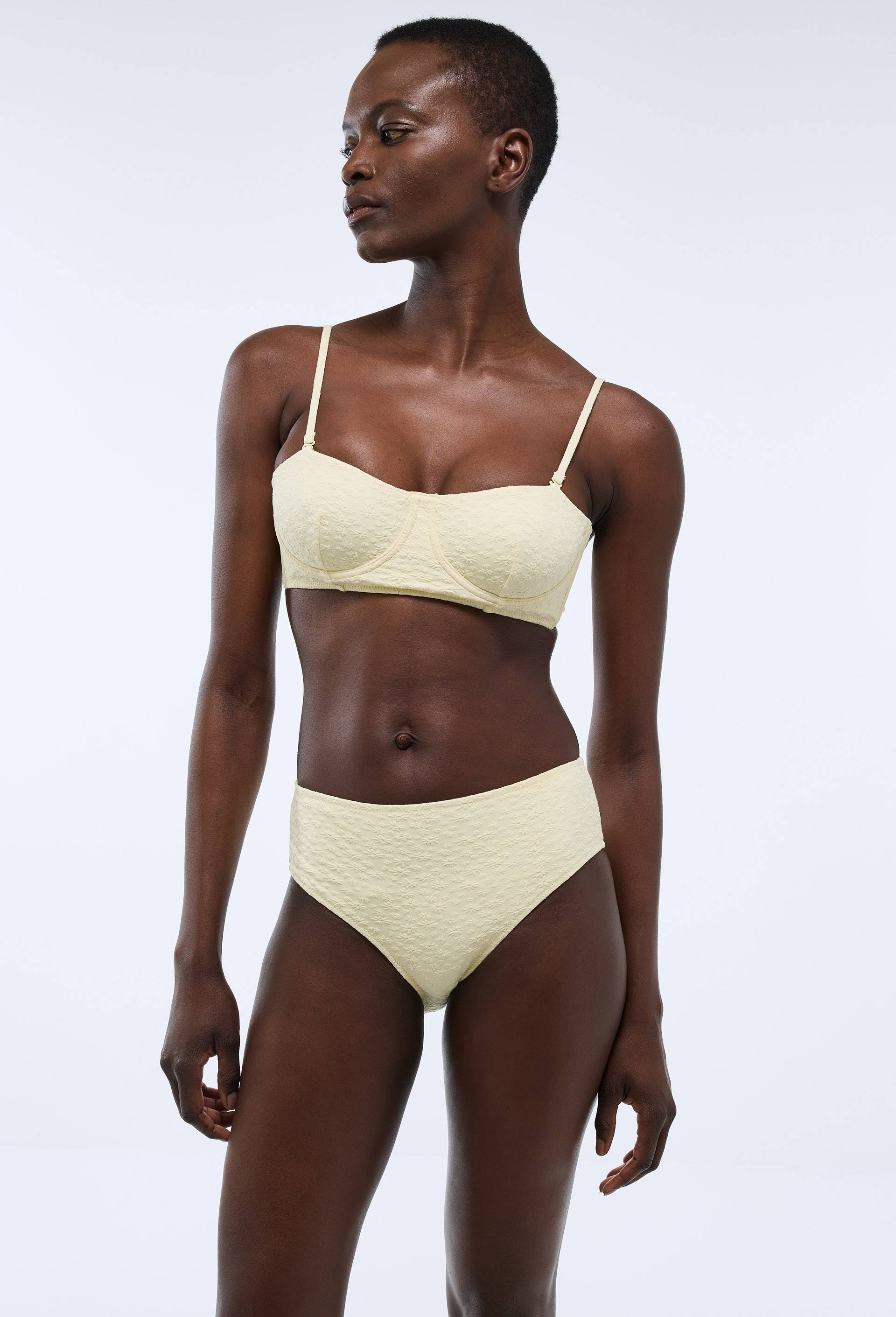 Bas de maillot de bain PIANA, Jaune clair, large image number 0