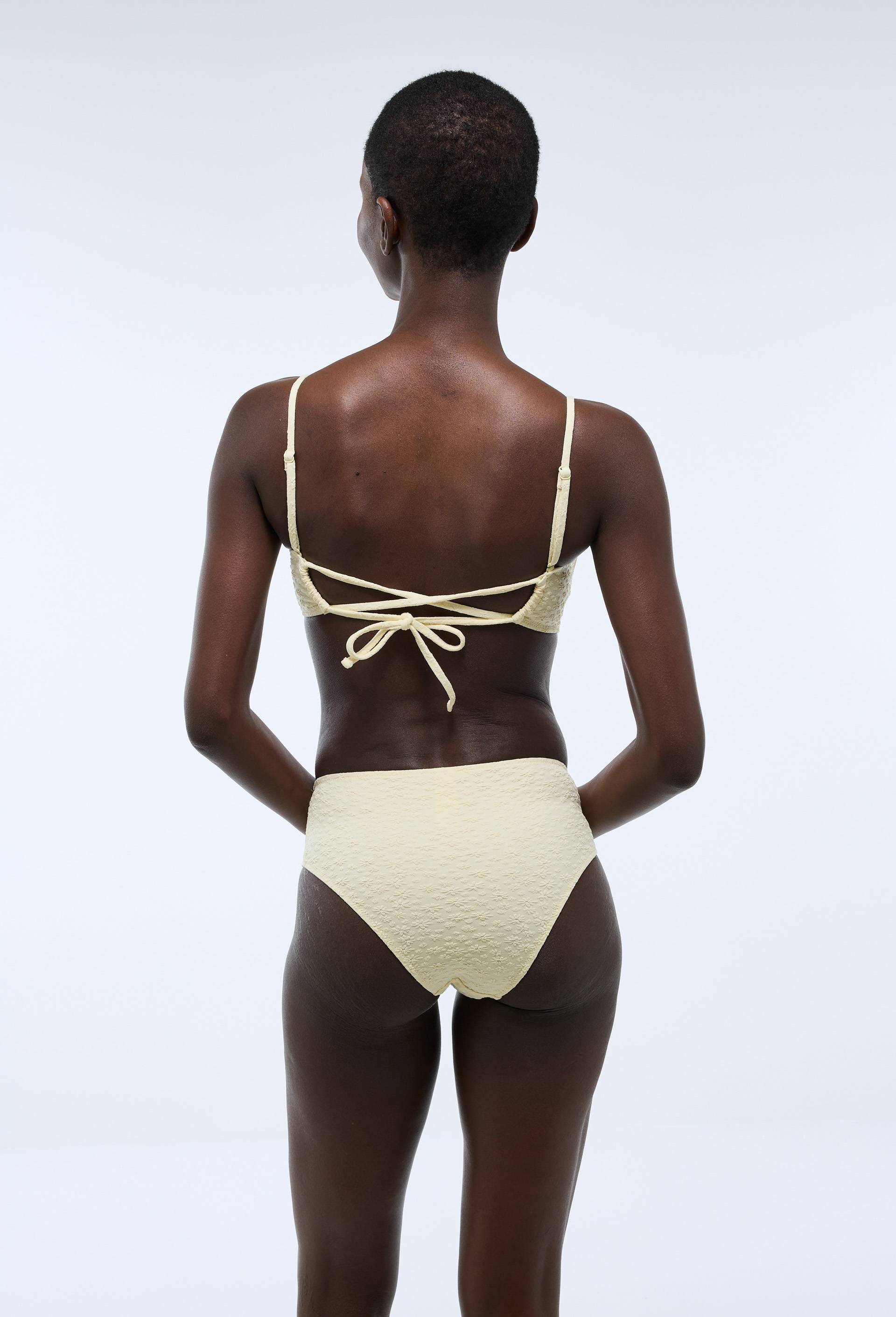 Bas de maillot de bain PIANA, Jaune clair, large image number 1