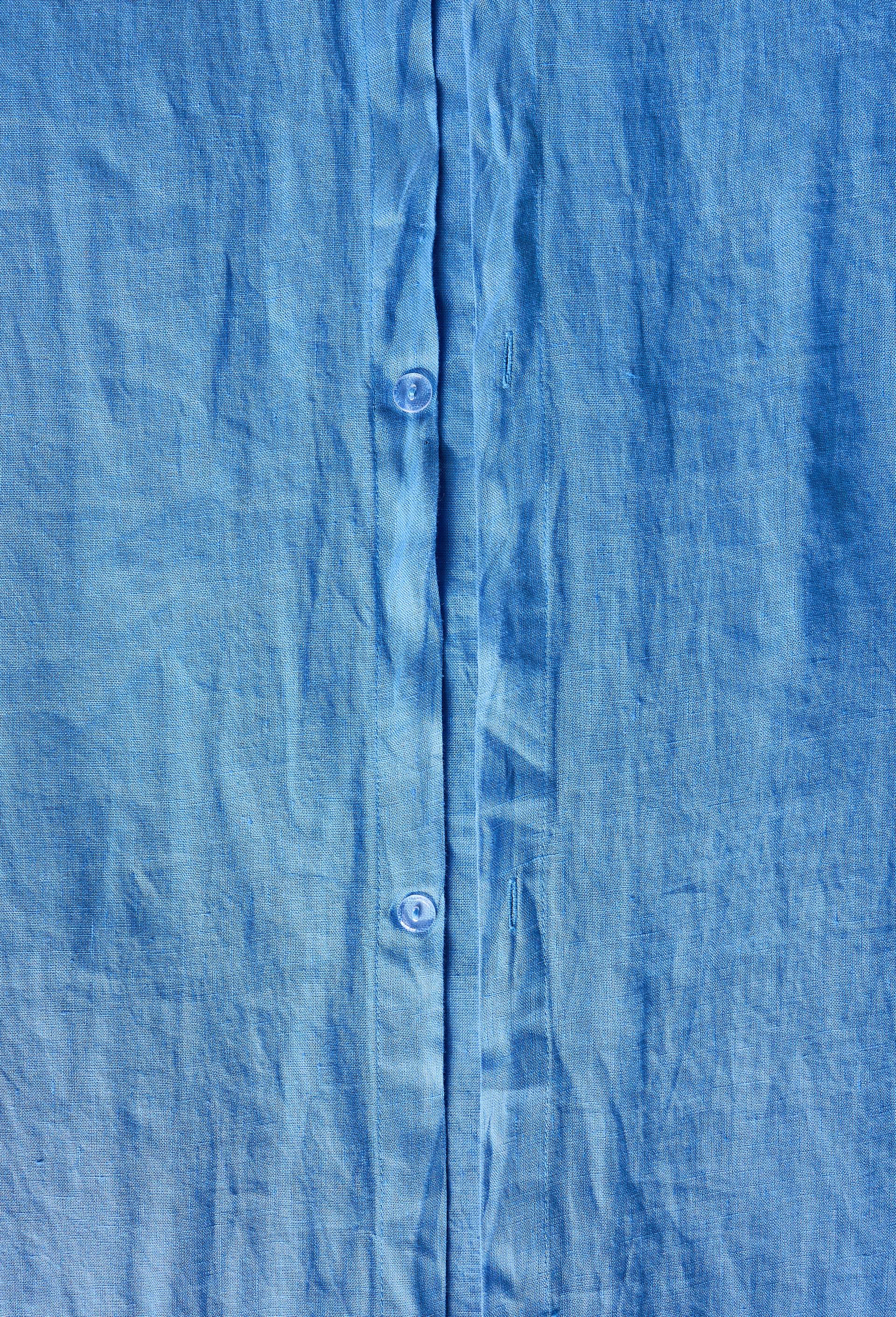 Housse de couette, 100% lin, Bleu, large image number 3