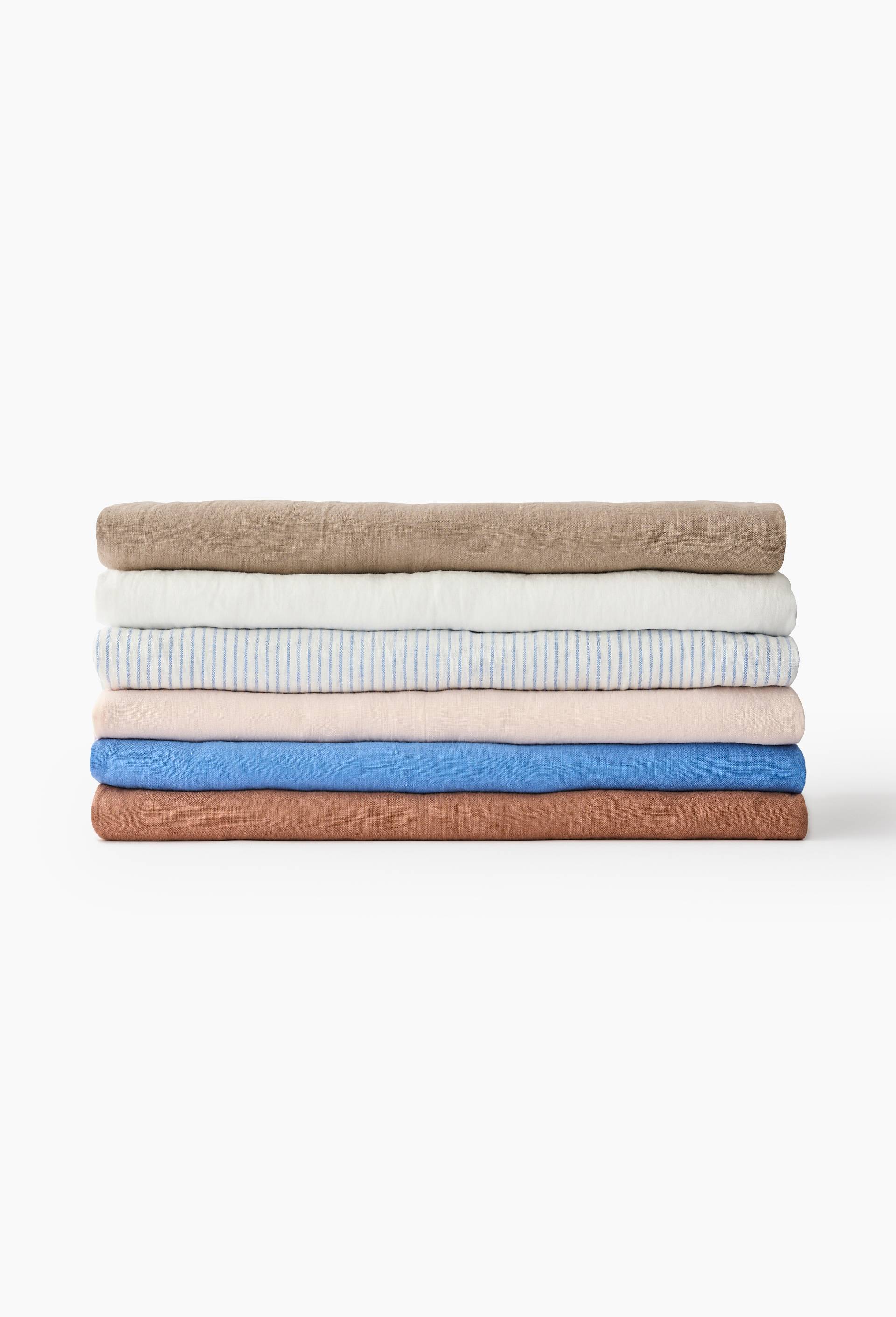Housse de couette, 100% lin, Gris, large image number 4