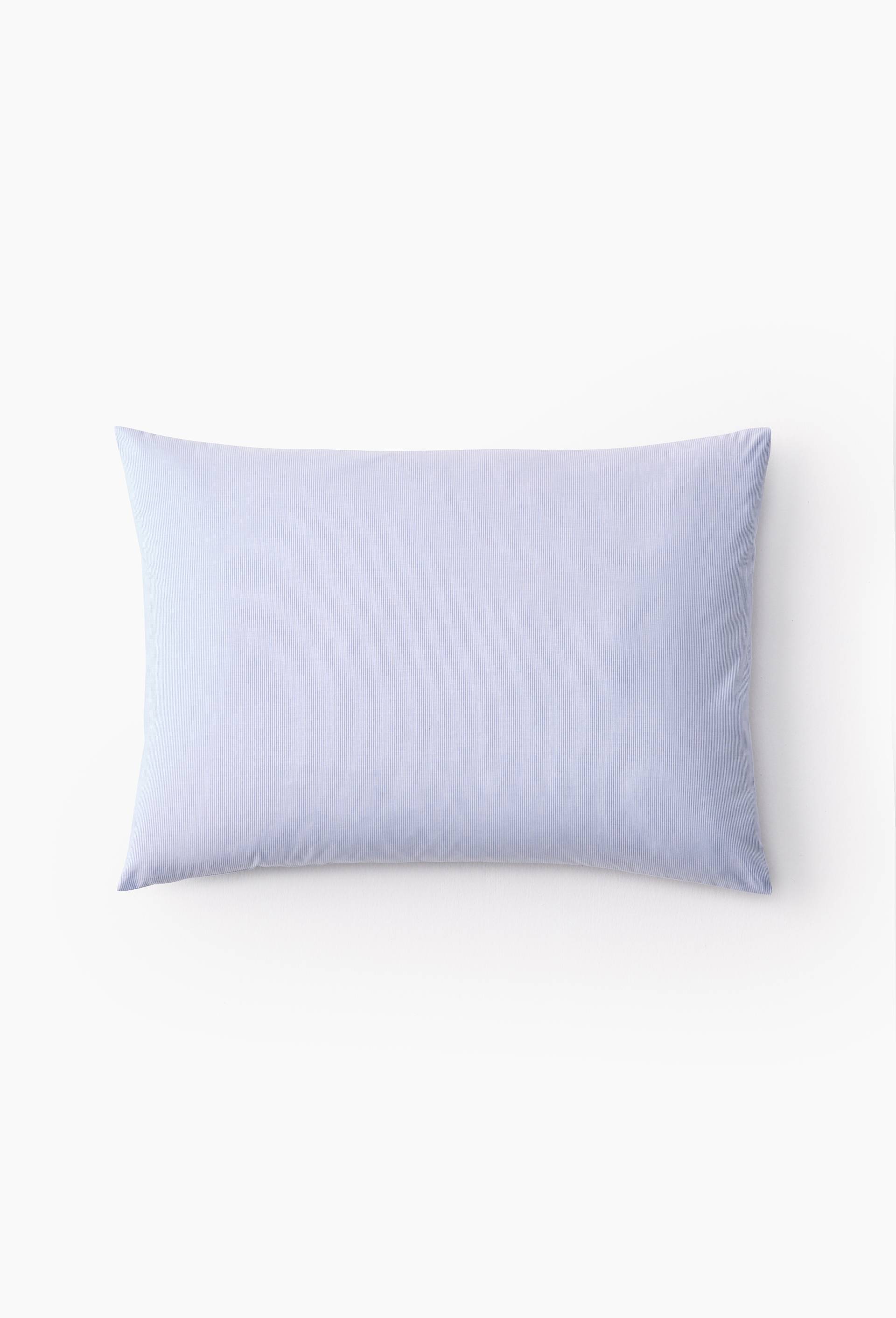 Taie d'oreiller, 100% coton bio GOTS, Bleu, large image number 2