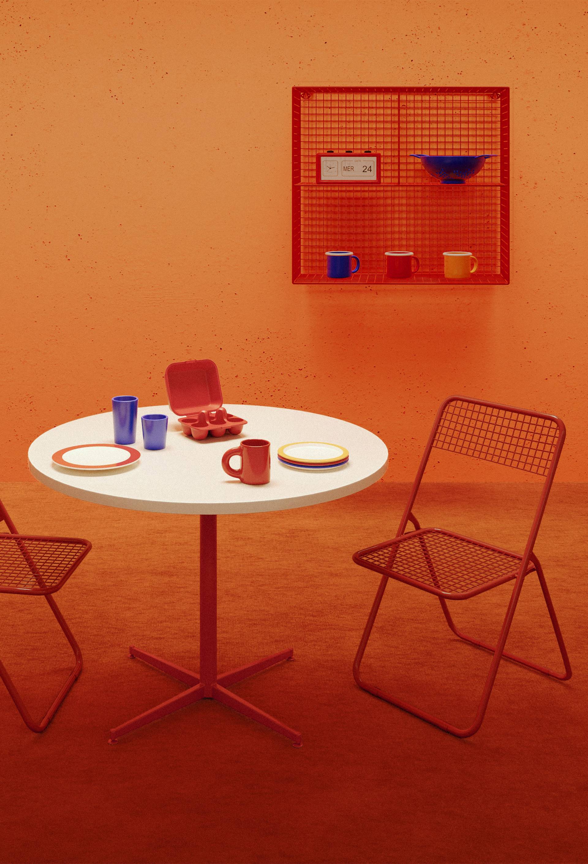 Mug, 35cl, Orange, large image number 2
