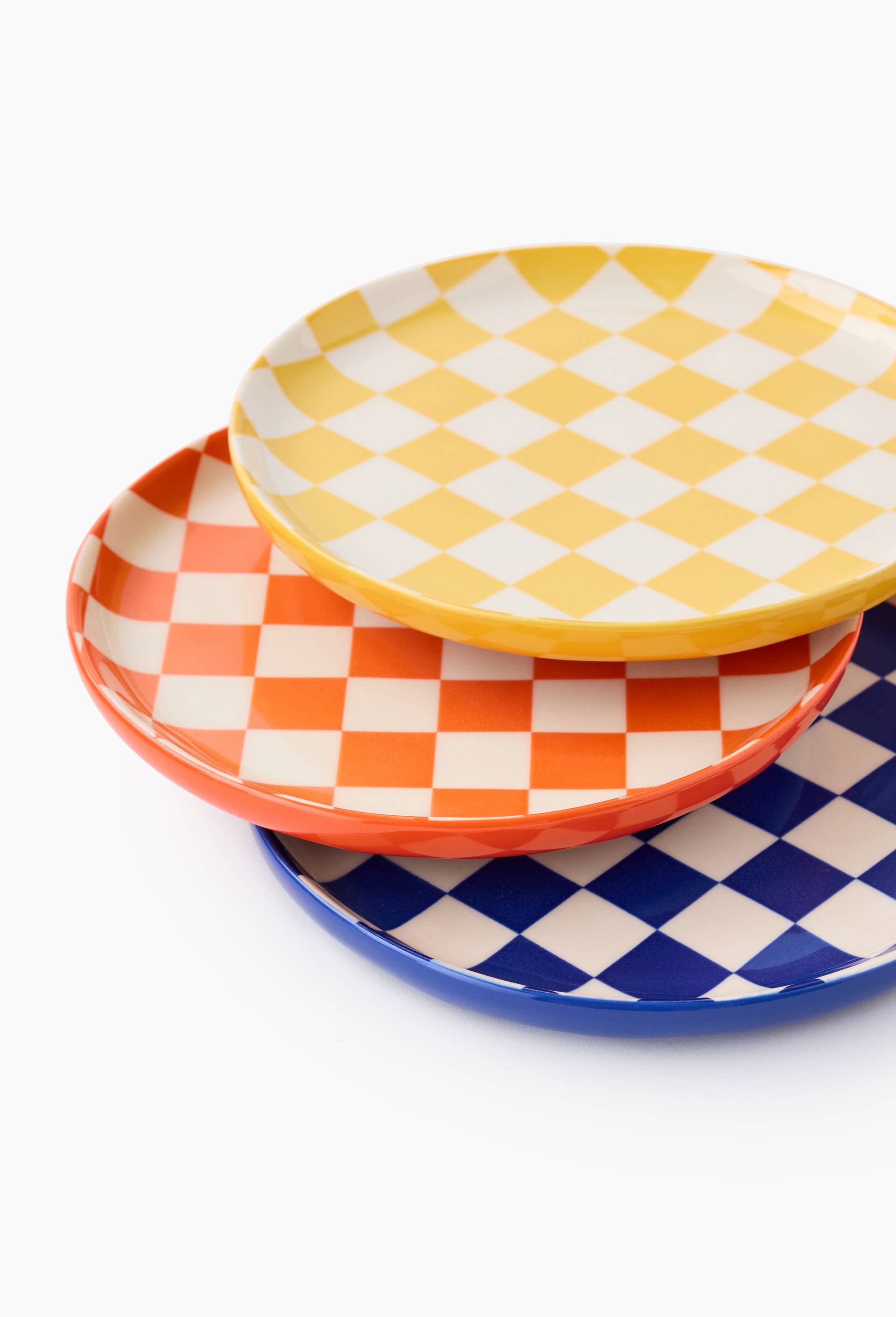 Assiette &agrave; pain finition imprim&eacute;e, 15cm, Bleu, large image number 1