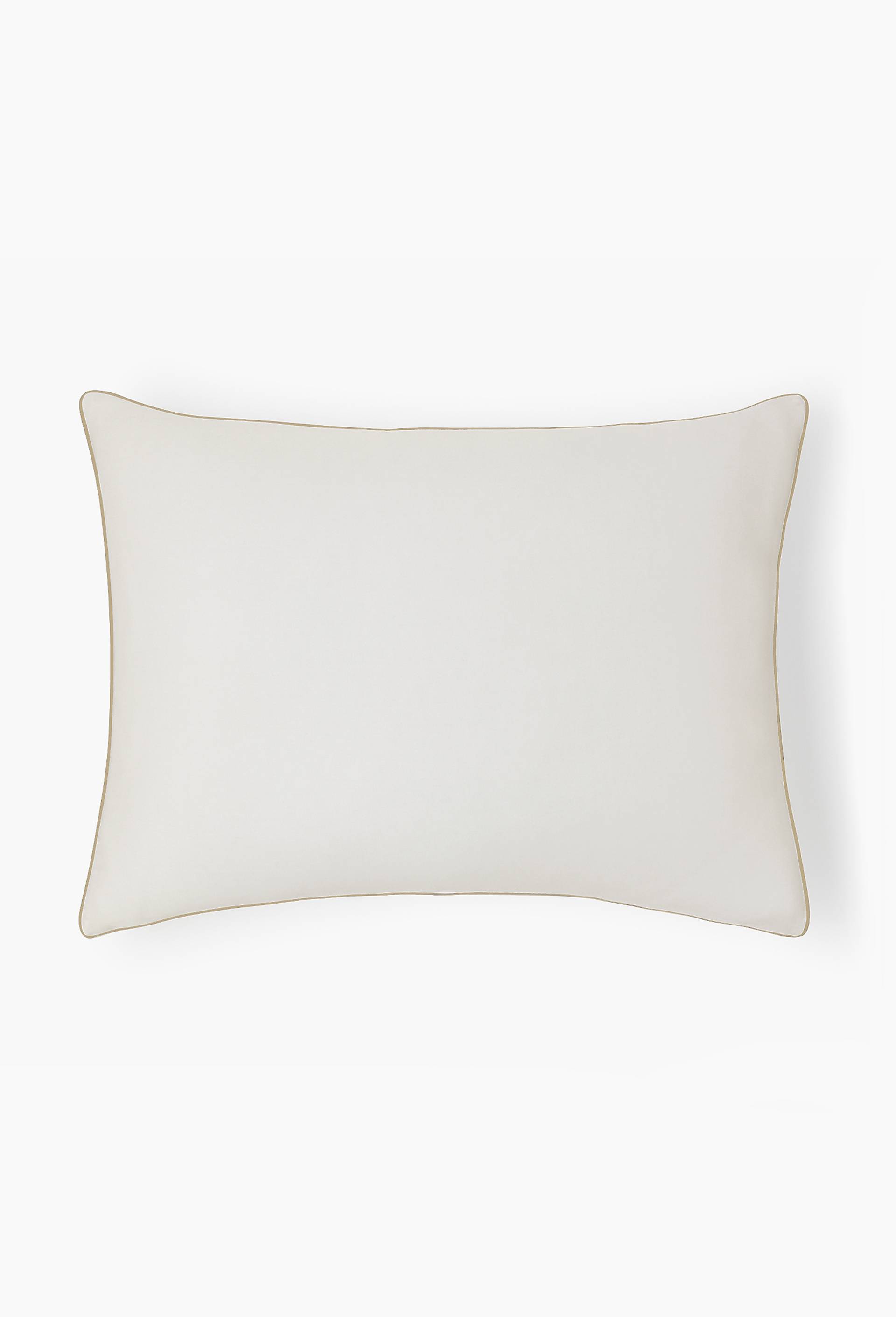 Taie d'oreiller, satin de coton bio GOTS, Ecru, large image number 2