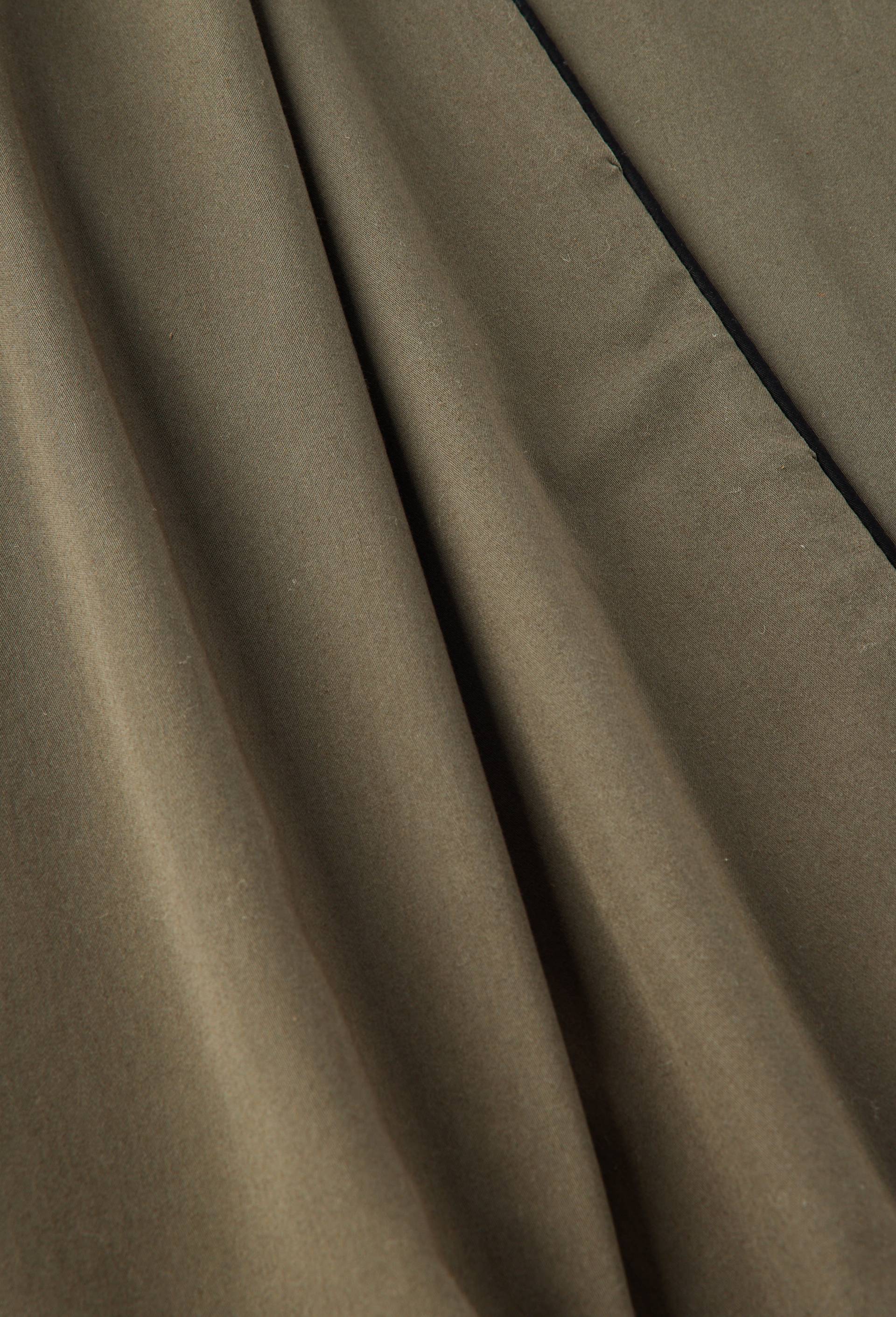 Housse de couette, satin de coton bio, Vert clair, large image number 2.0