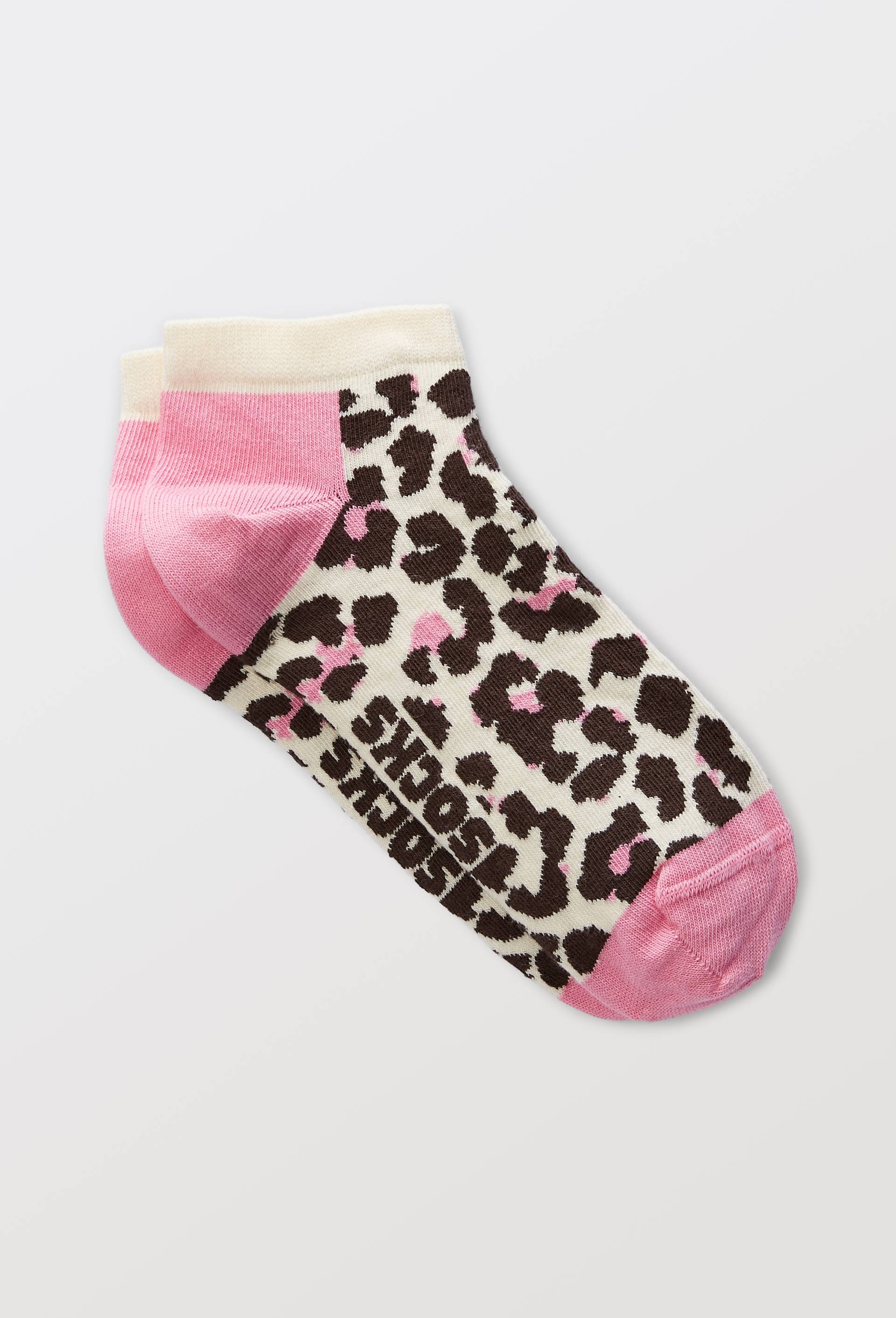 Paire de mini-socquettes fantaisie en coton HAPPY SOCKS, Rose, large image number 0