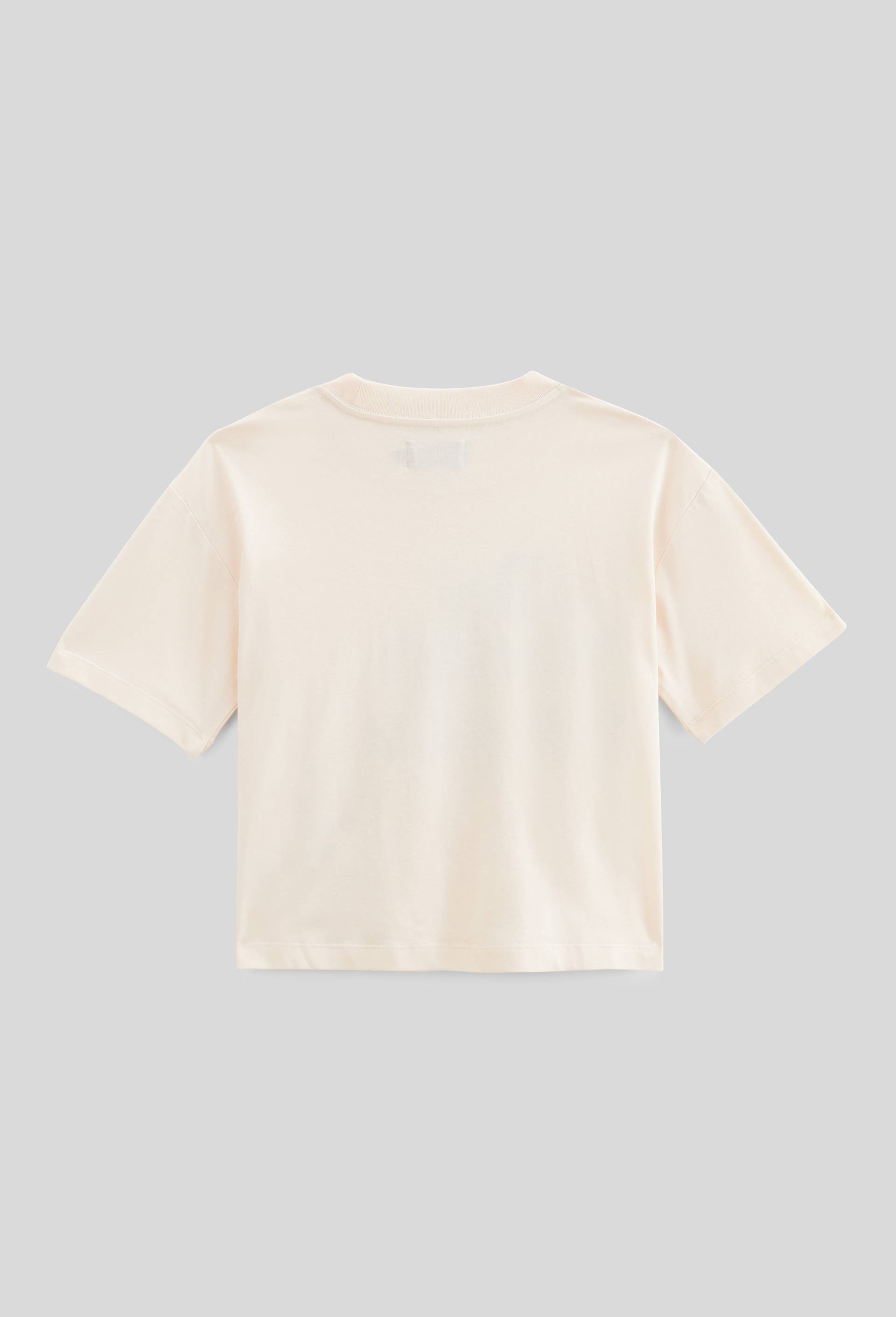 T-shirt imprim&eacute; en coton BIO, Beige clair, large image number 4.0